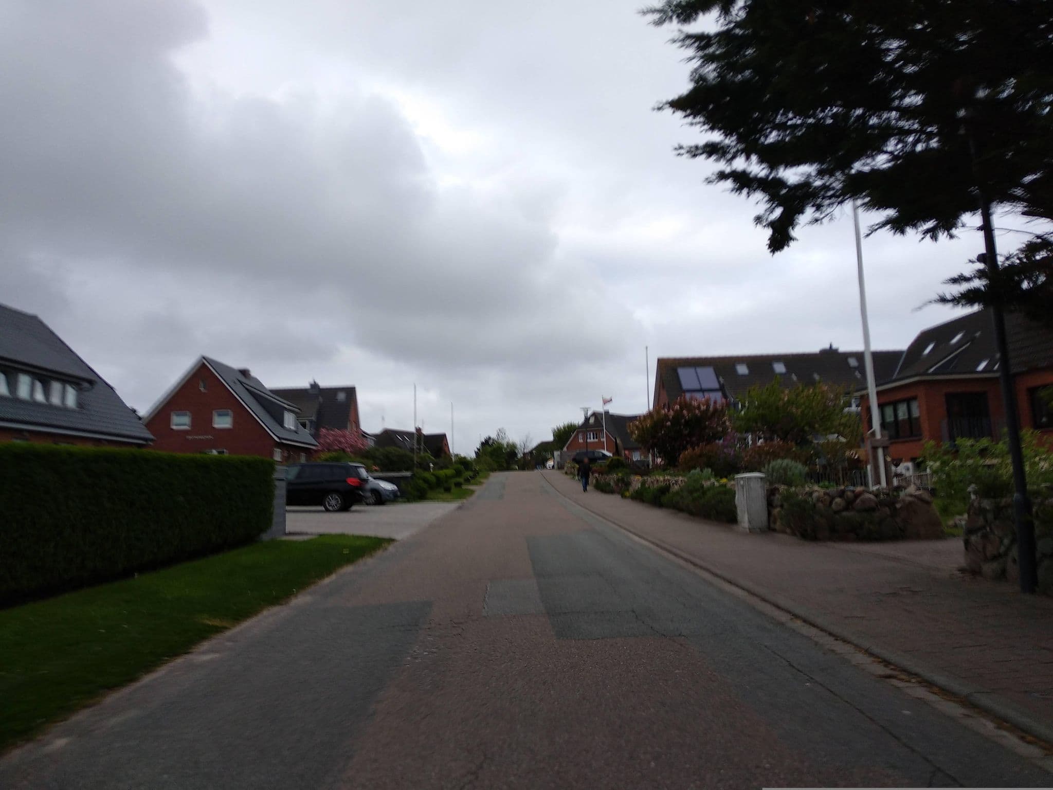 Street view near Haus Findus, Wyk auf Föhr