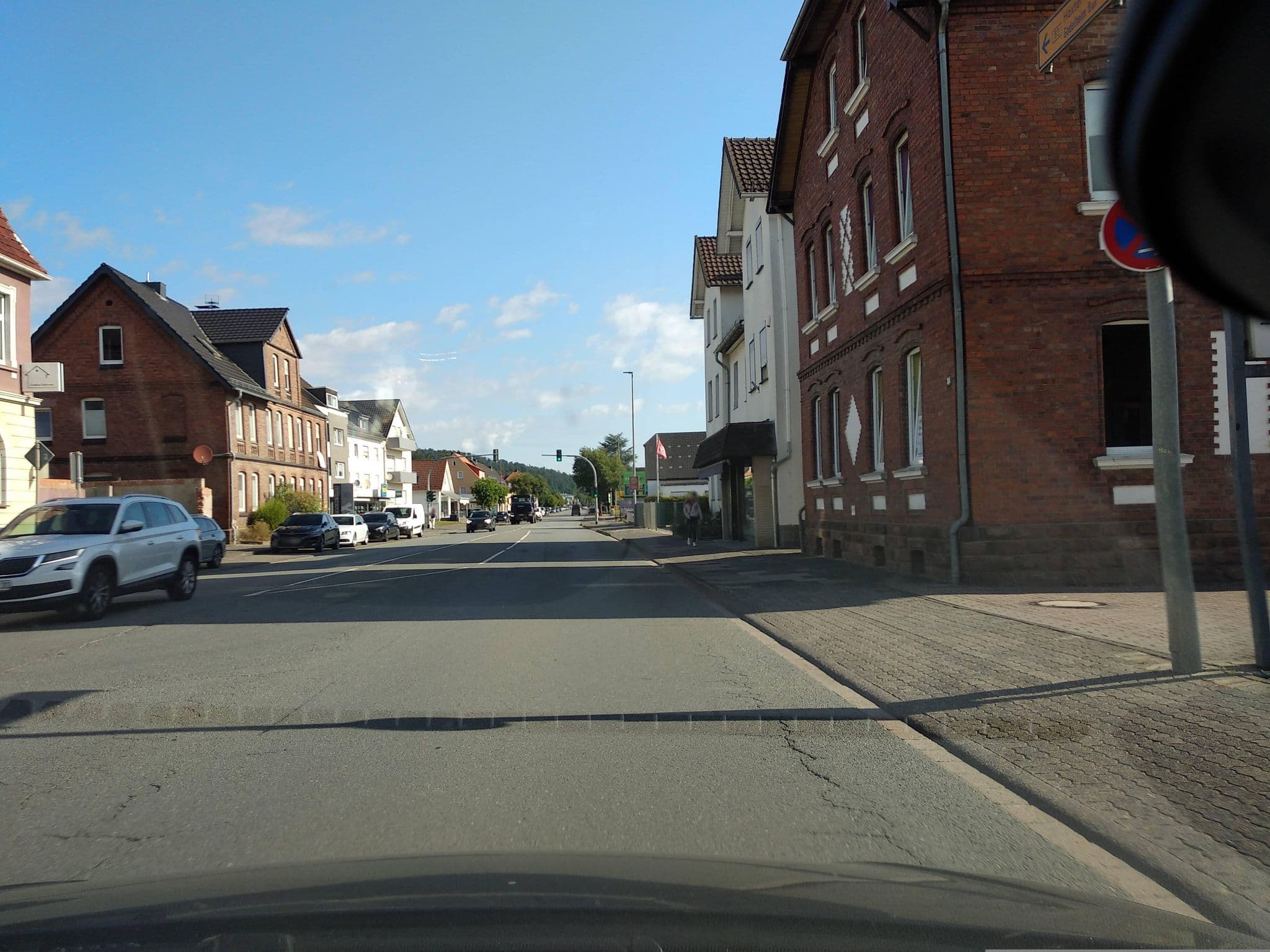Street view near Gästehaus Reichmann, Beverungen — © steinm (CC BY-SA · Mapillary)
