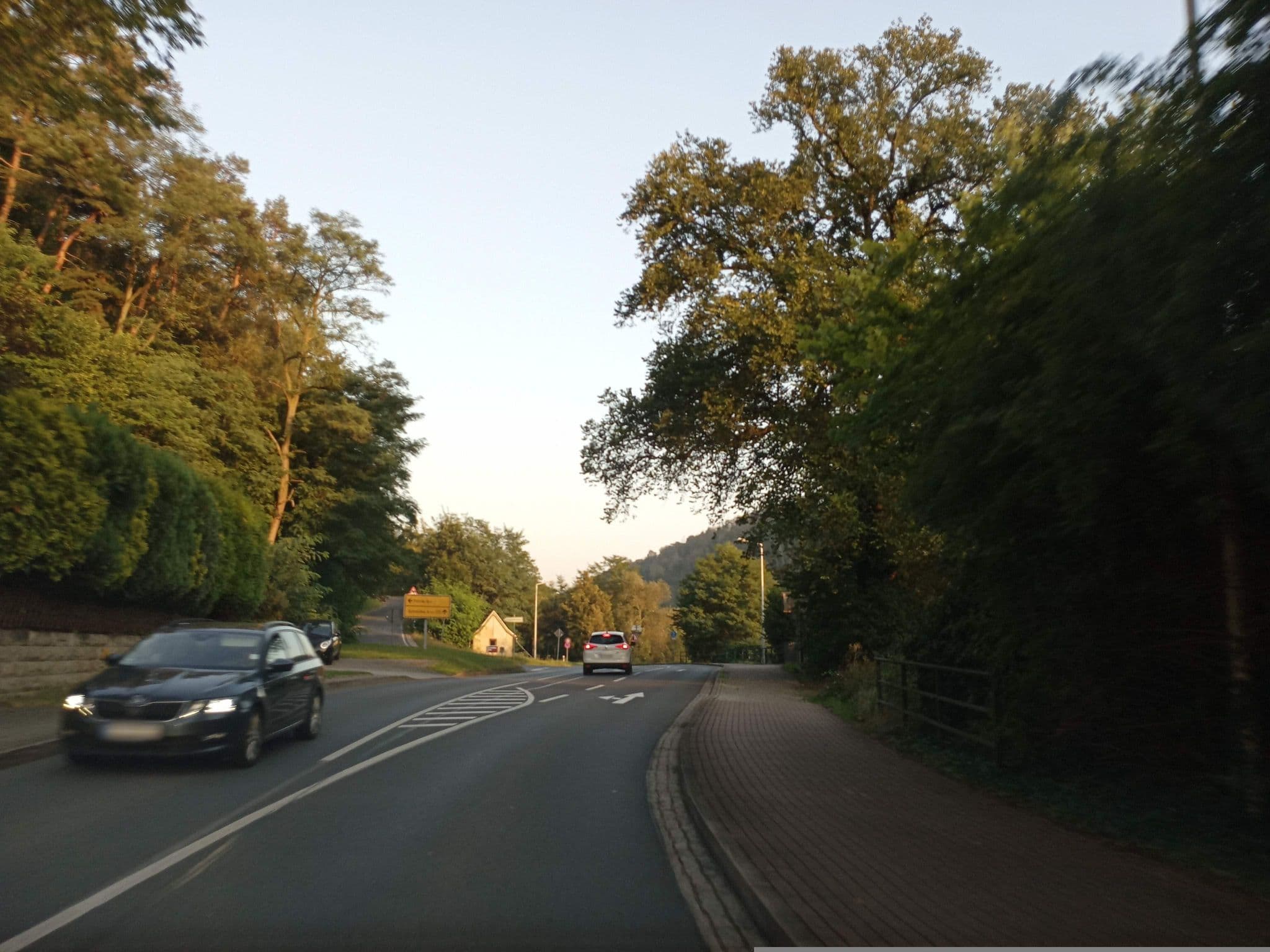 Street view near Ferienwohnung Friebel, Bad Schandau — © atze02 (CC BY-SA · Mapillary)