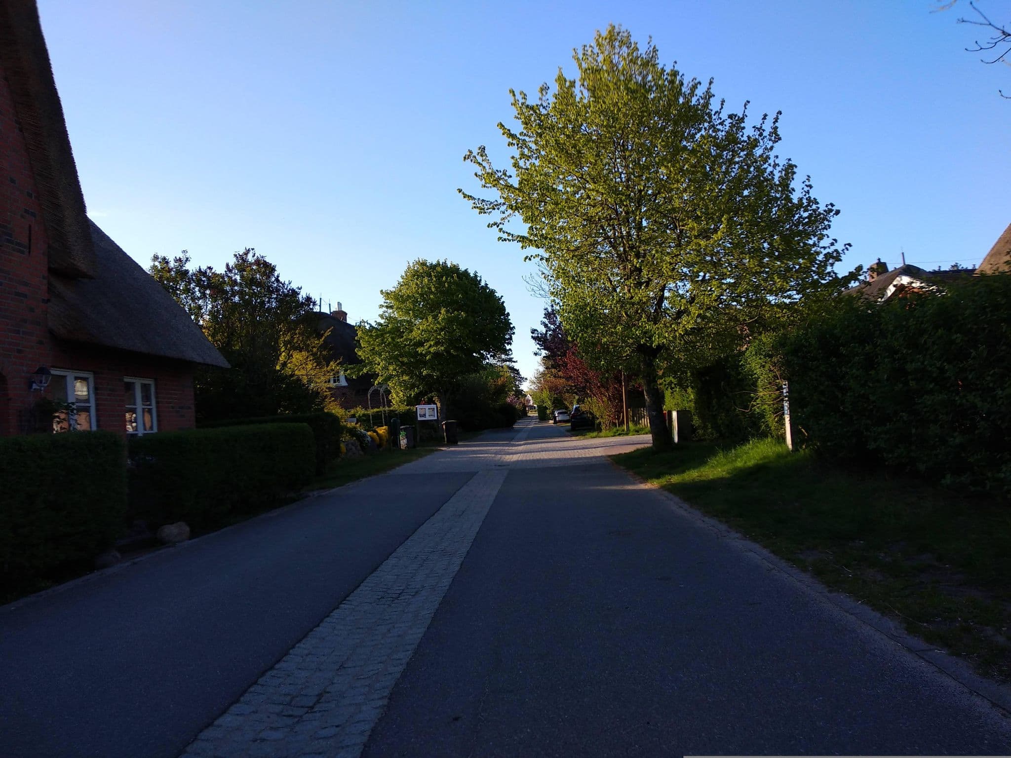 Street view near Oomes Hüs, Wyk auf Föhr