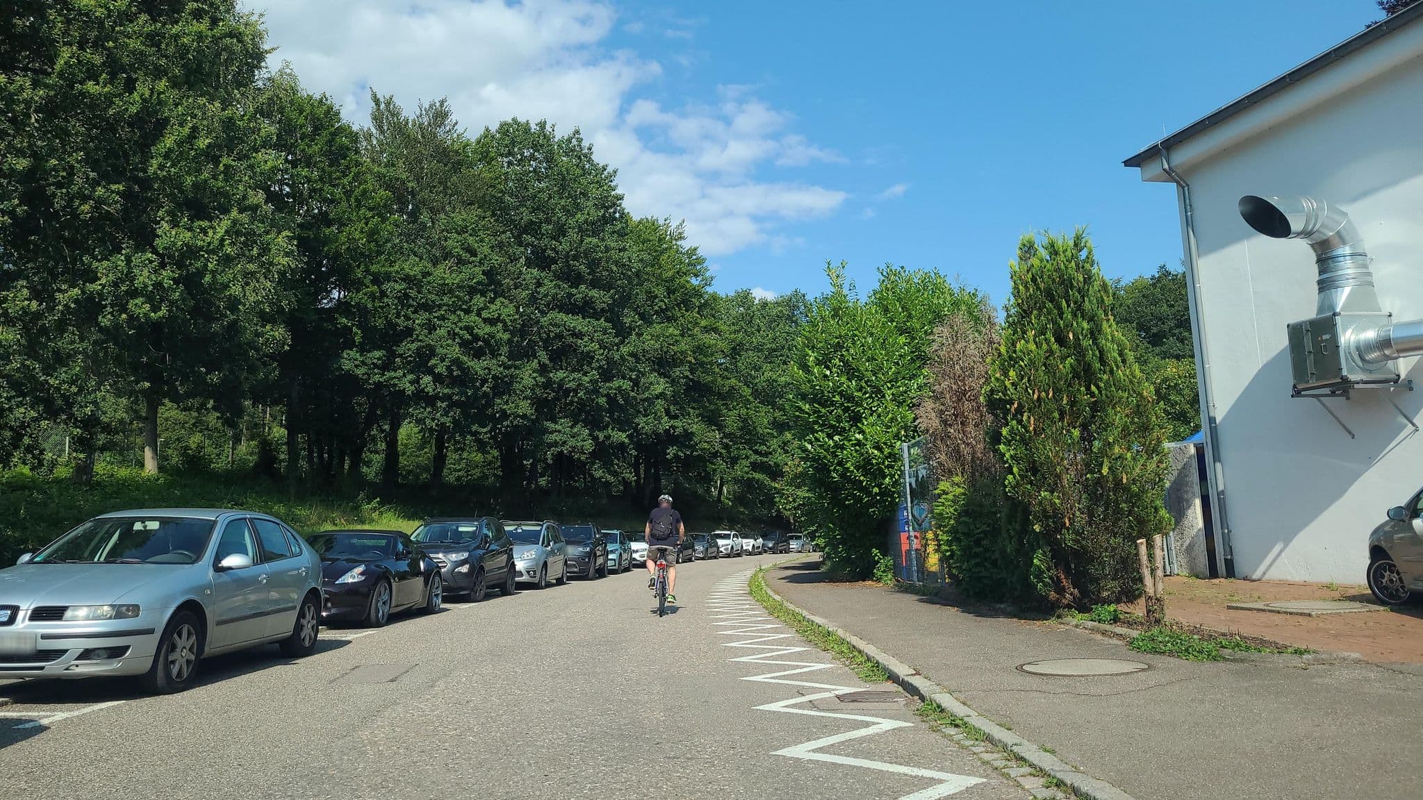 Street view near Appartment am Waldbad, Bad Säckingen — © Lukas1976 (CC BY-SA · Mapillary)