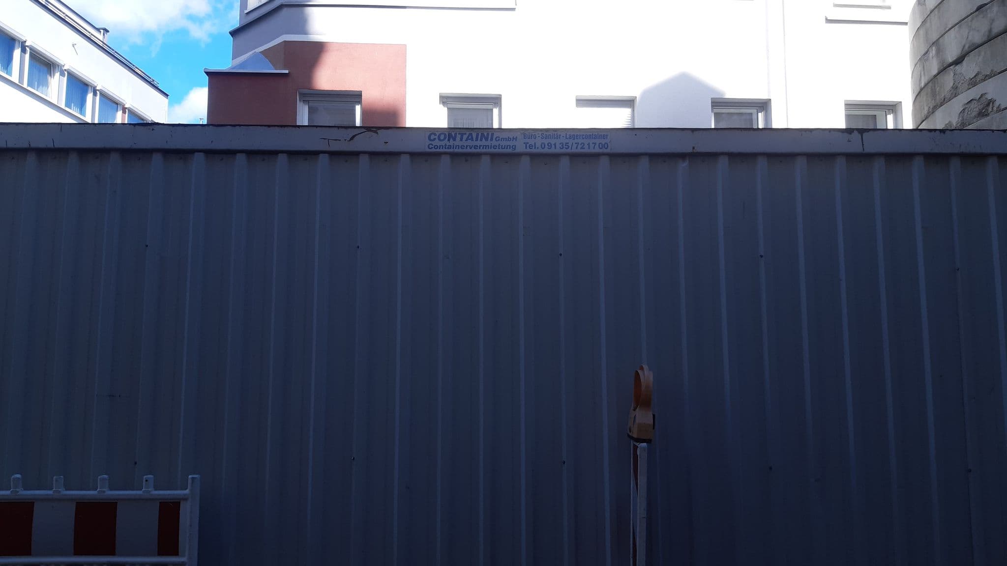 Street view near Zeitwohnhaus, Building B, Erlangen — © lamprosa (CC BY-SA · Mapillary)