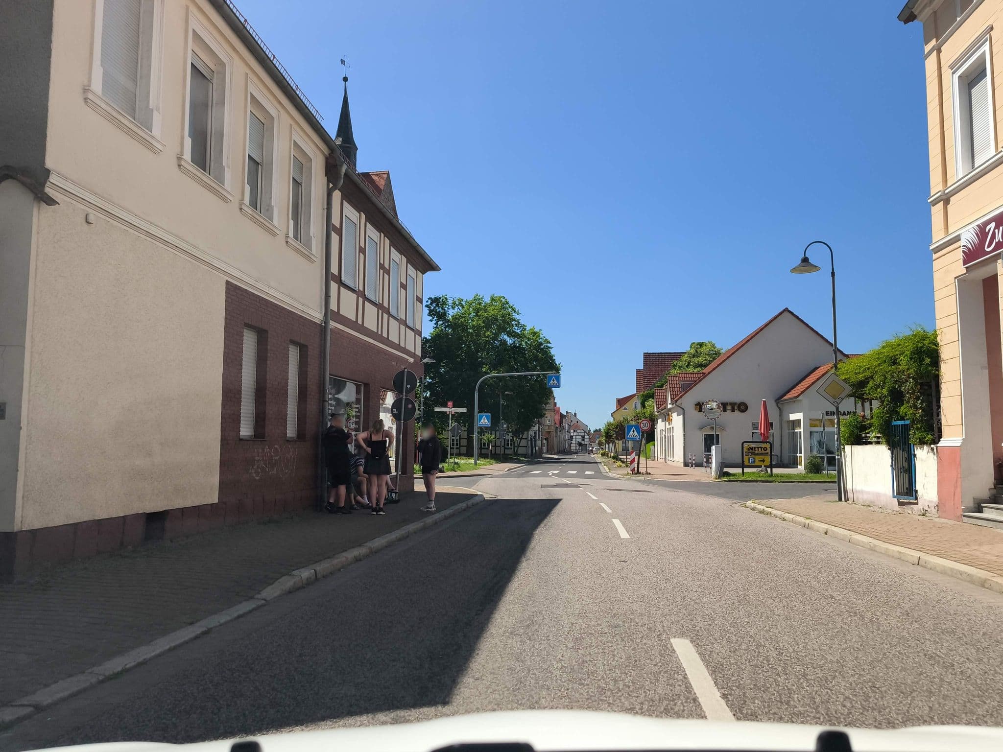 Street view near Pension Roland und Evelin Braun, Bismark — © hotteliene (CC BY-SA · Mapillary)