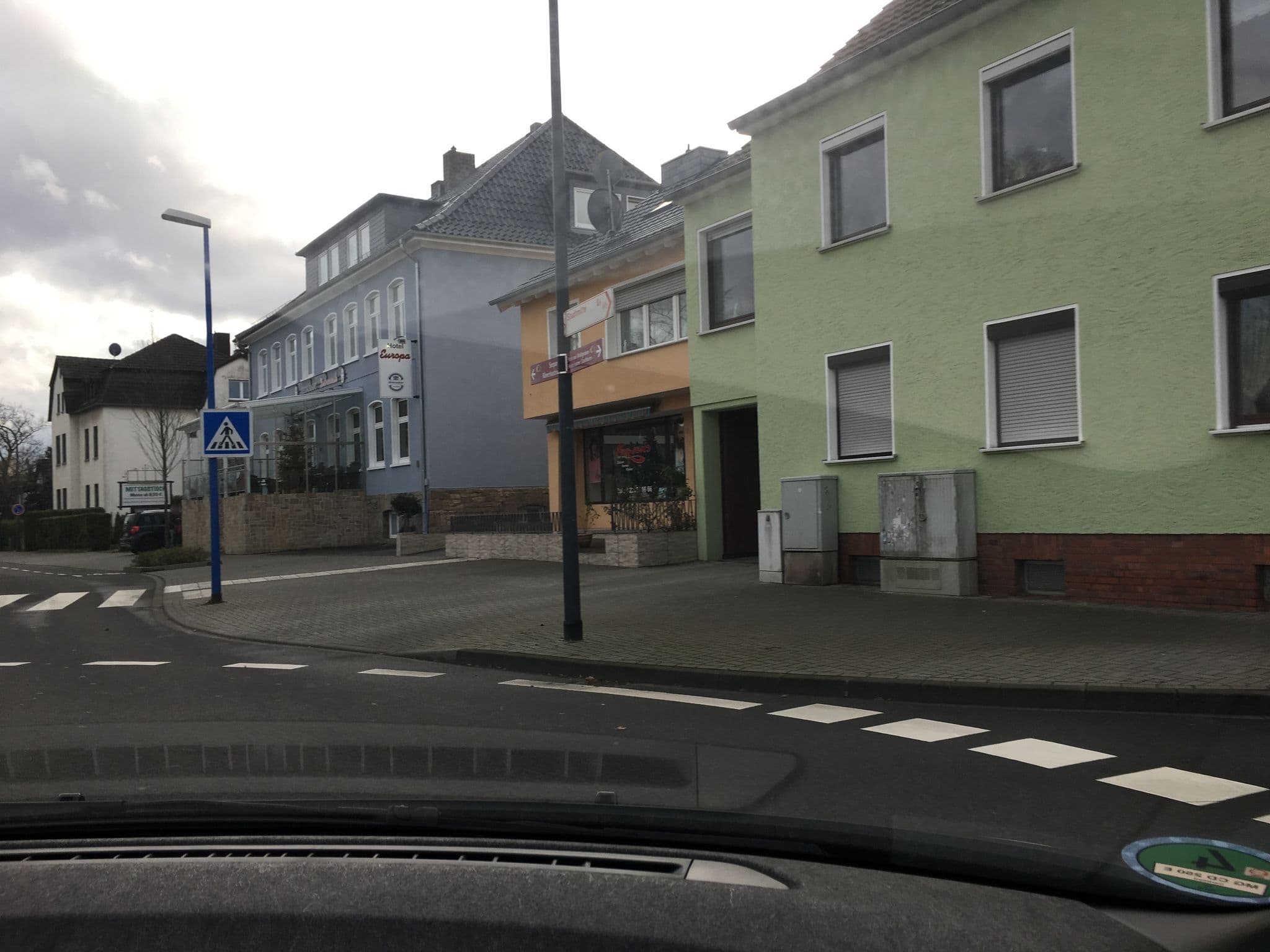 Street view near Hotel Europa, Zülpich — © noel (CC BY-SA · Mapillary)
