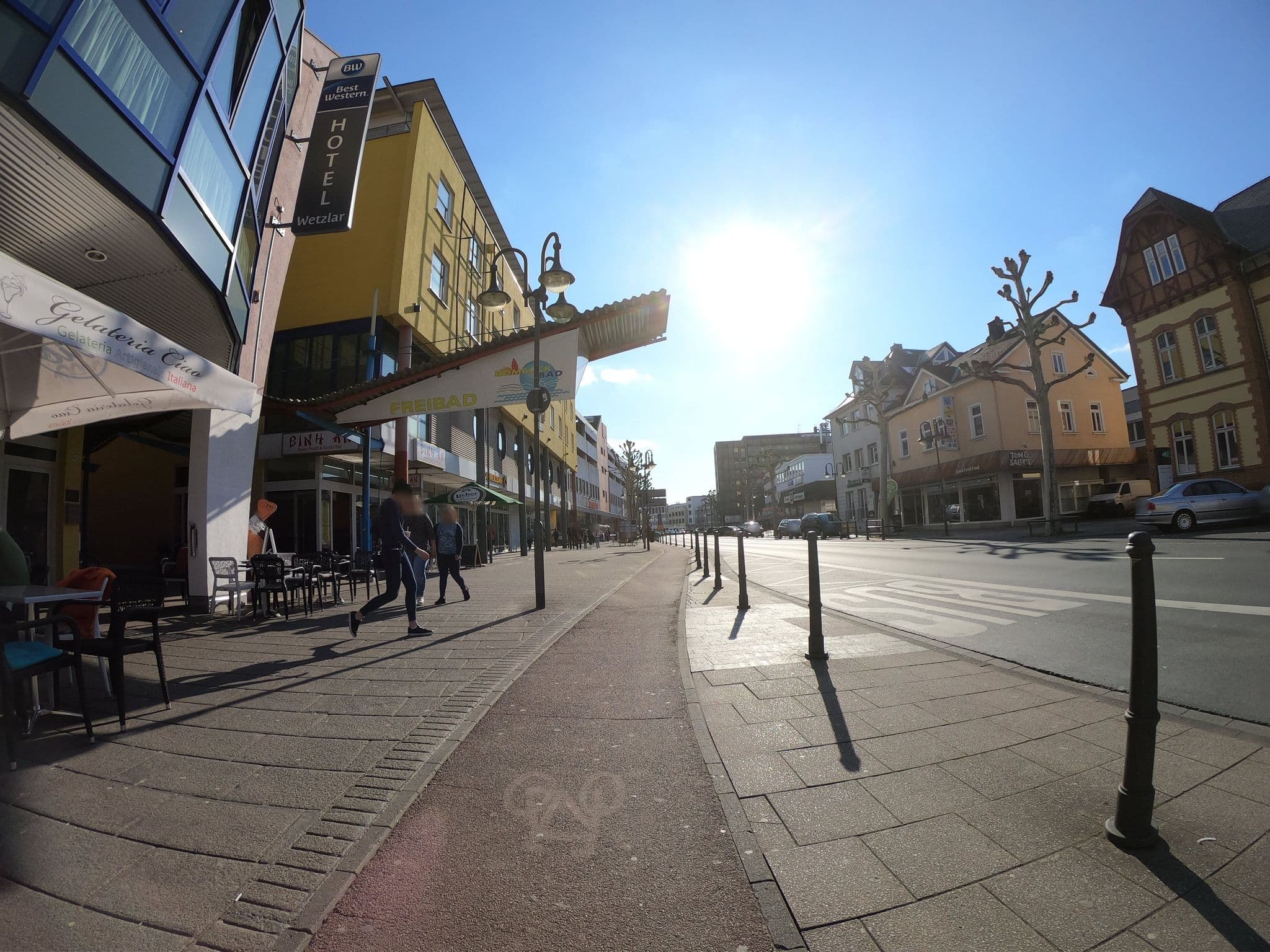 Street view near Best Western Hotel Wetzlar, Wetzlar — © grinninghamster (CC BY-SA · Mapillary)