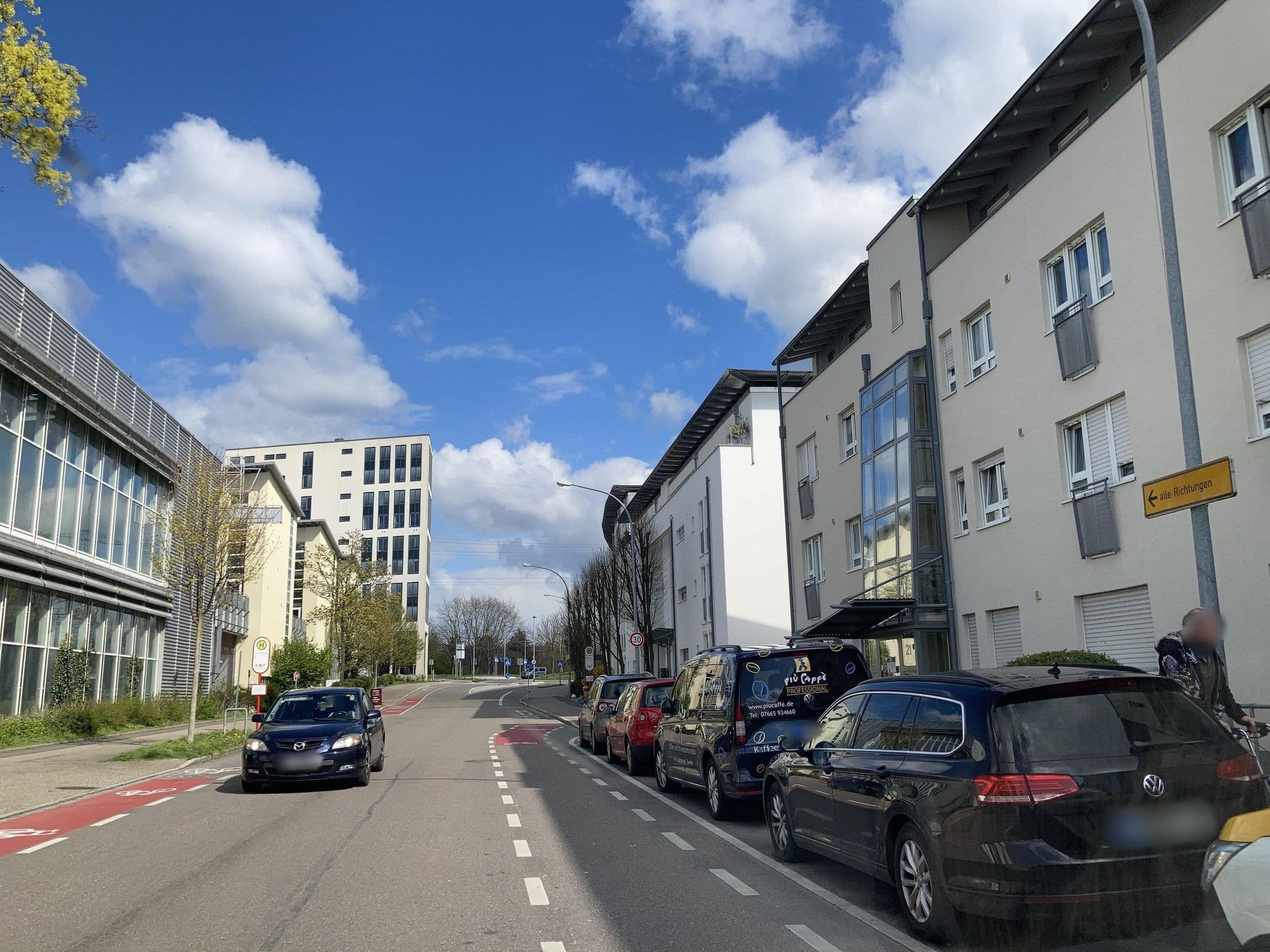 Street view near Arbio Freiburg Aparthotel, Merzhausen — © tasmaniadevil (CC BY-SA · Mapillary)