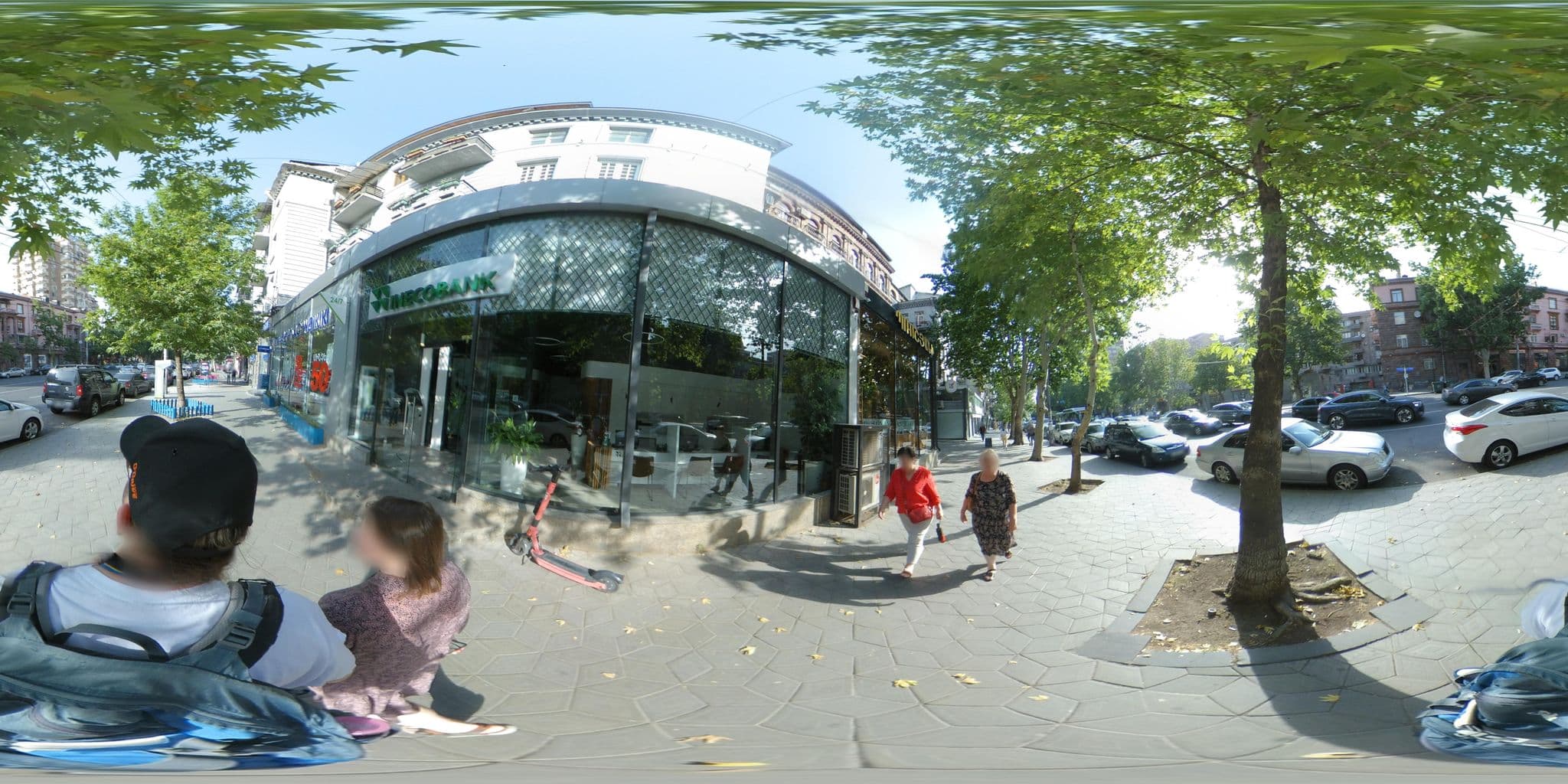 Street view near Highland hostel, Yerevan — © vlivyur (CC BY-SA · Mapillary)