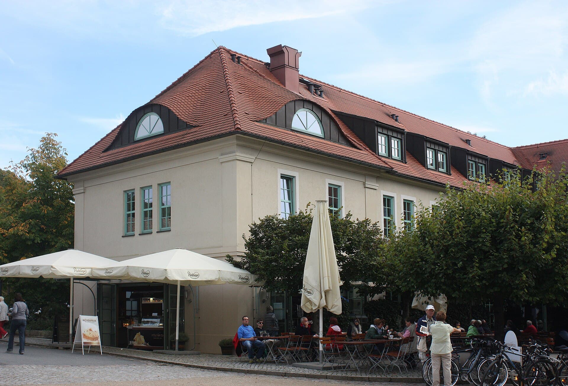 Schlosshotel Pillnitz (via Wikimedia Commons, CC BY 3.0)