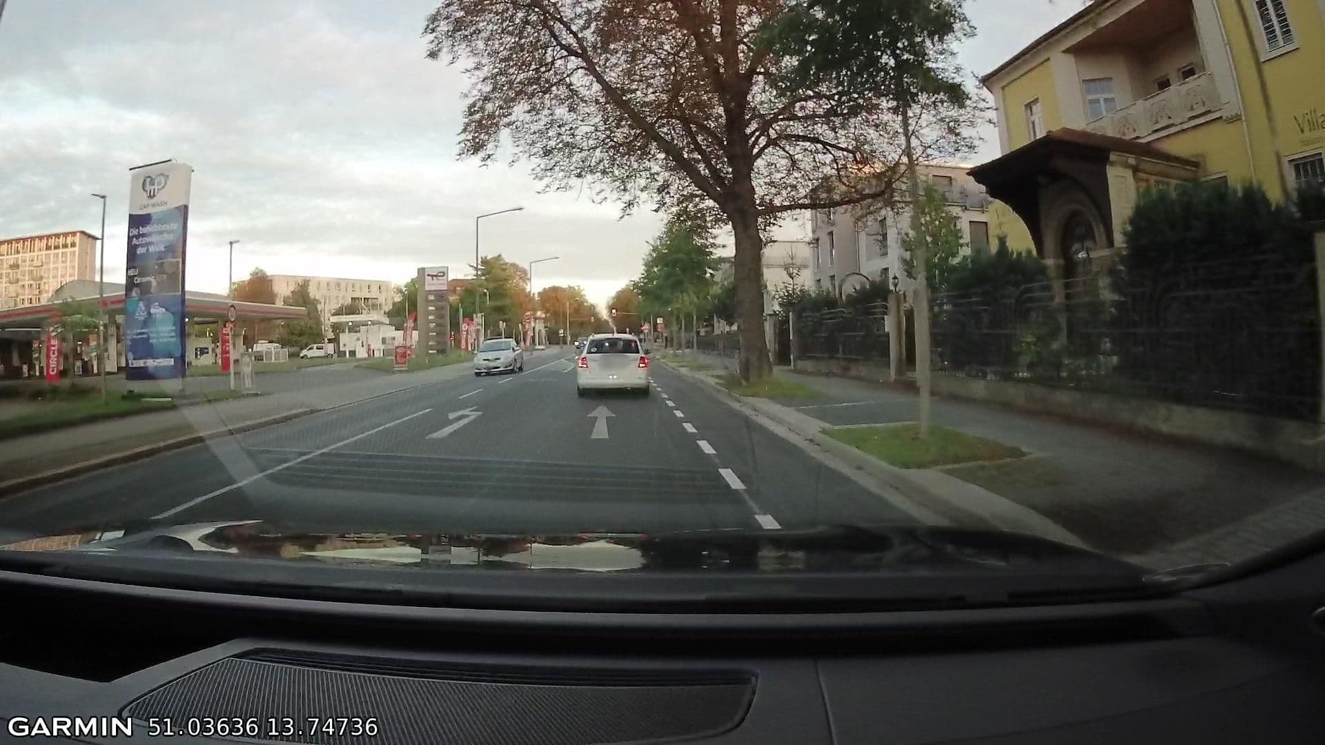Street view near Villa de Baron, Dresden — © Schaltkreis (CC BY-SA · Mapillary)