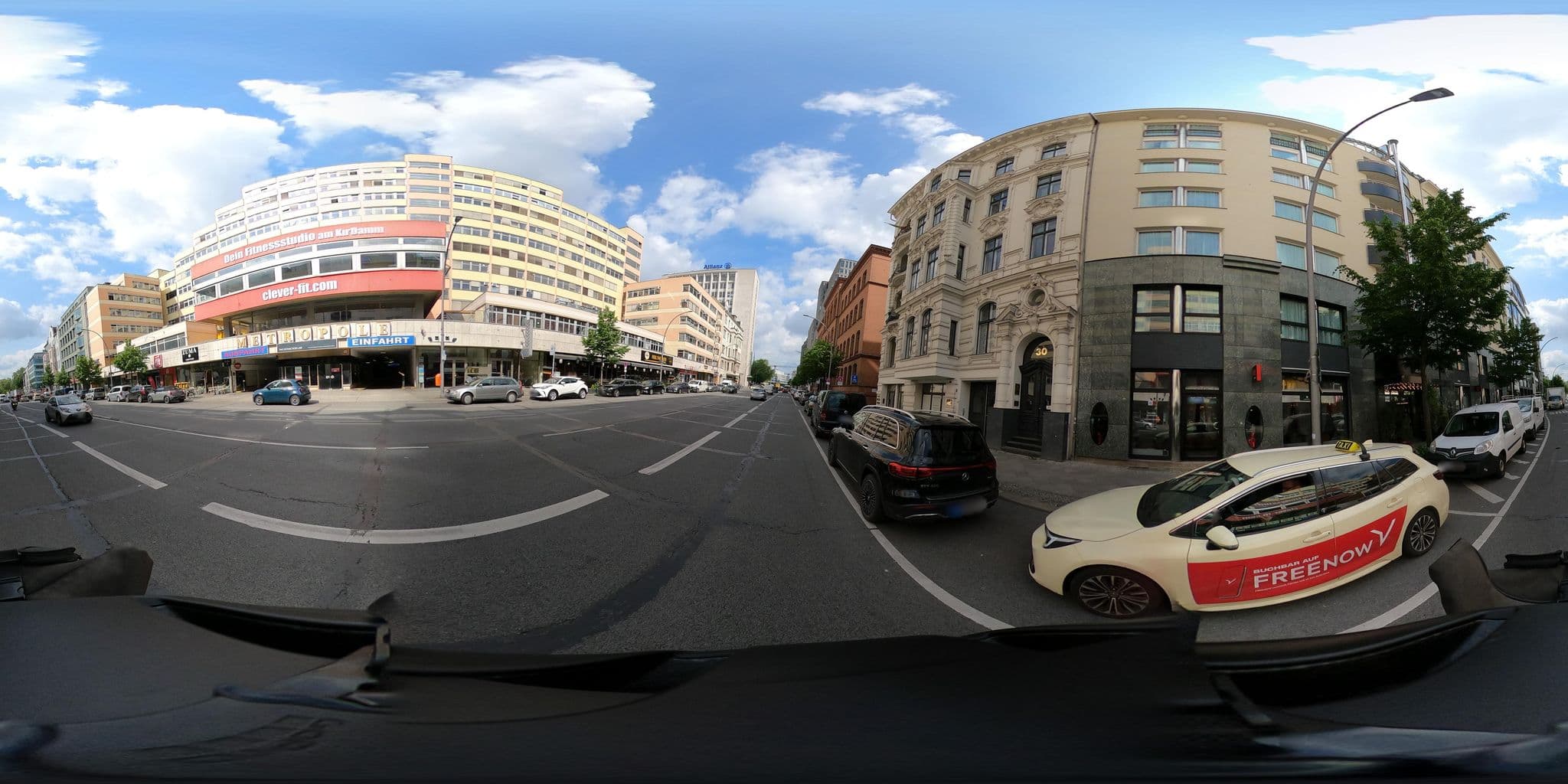 Street view near Radisson RED, Schöneberg — © mlvln (CC BY-SA · Mapillary)