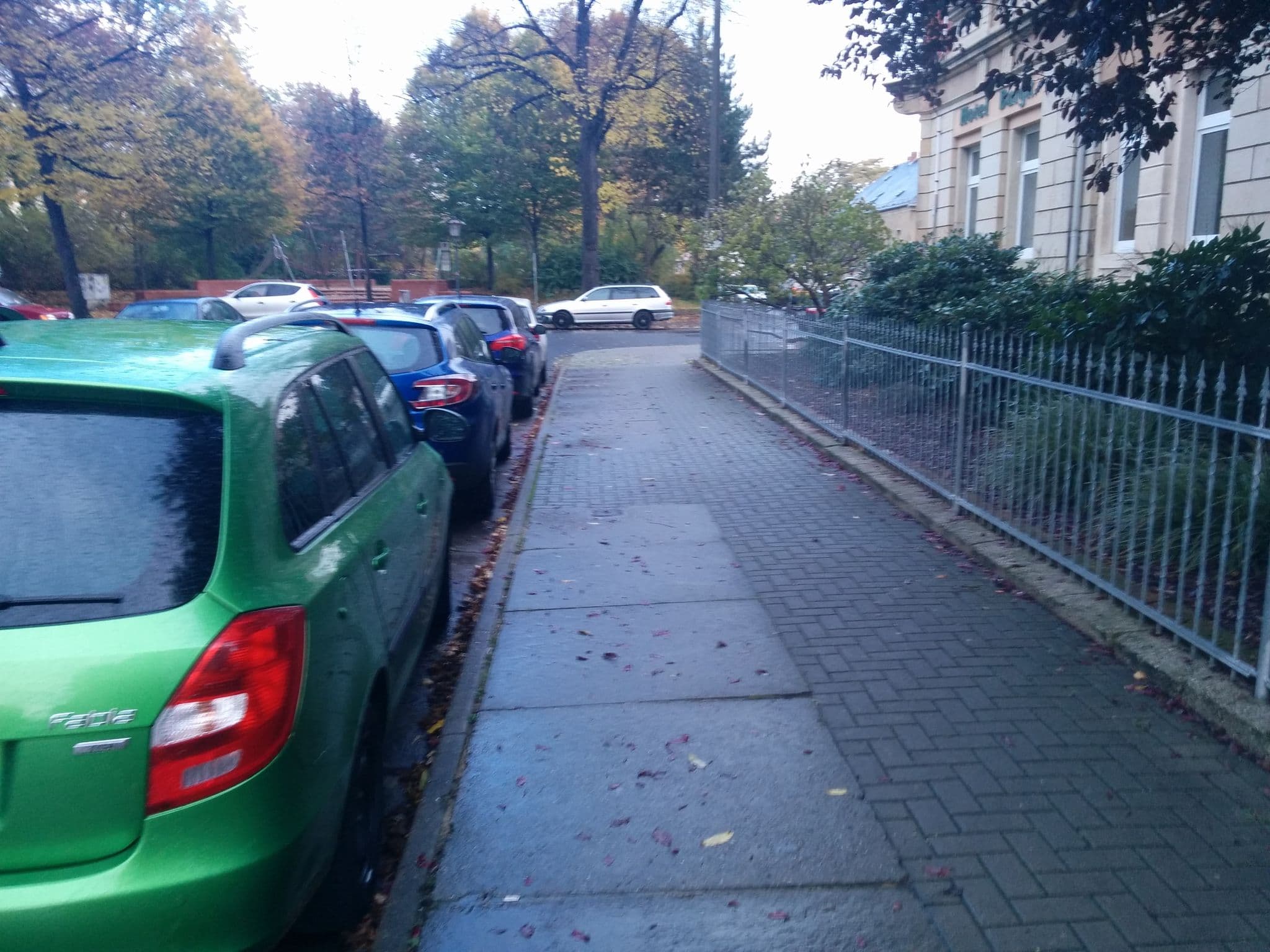 Street view near Hotel Burgk, Löbtau — © blaueled (CC BY-SA · Mapillary)