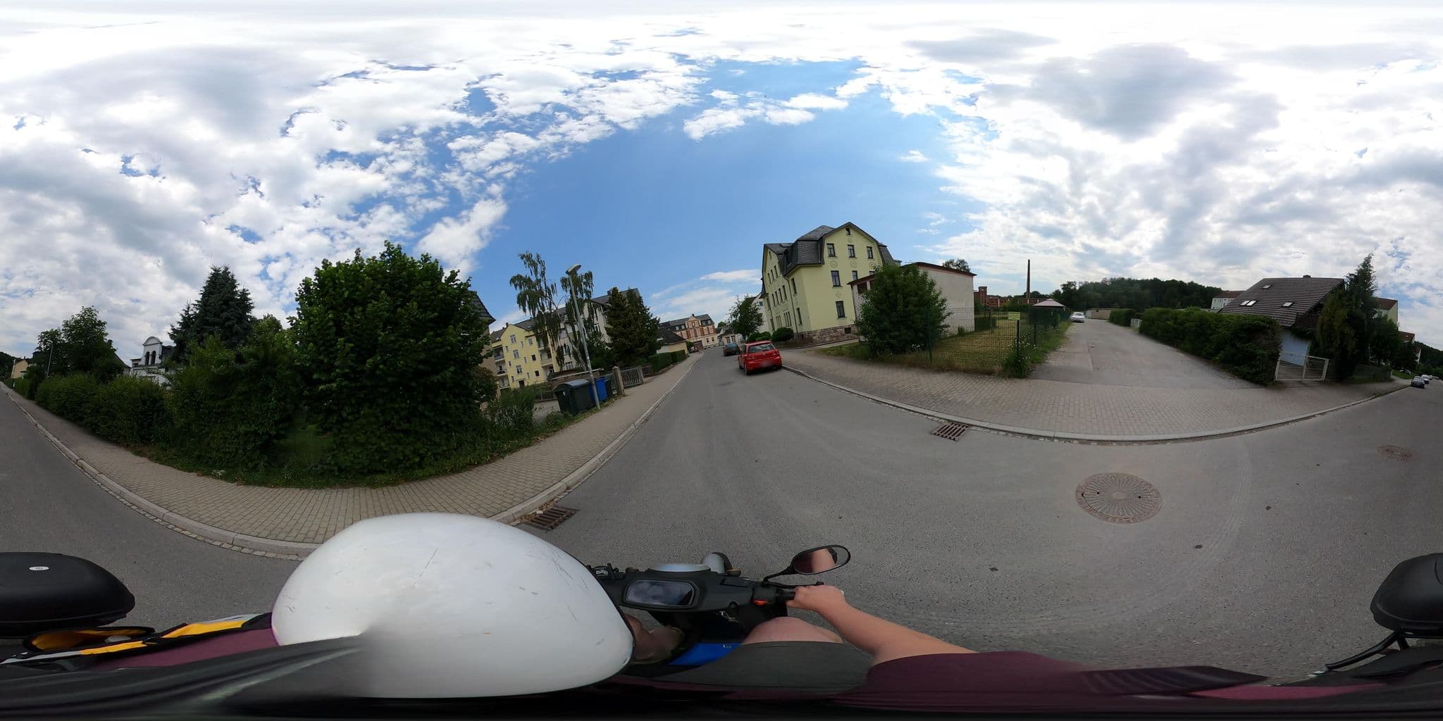 Street view near Gästewohnung Silvia Rümmler, Flöha — © floe (CC BY-SA · Mapillary)