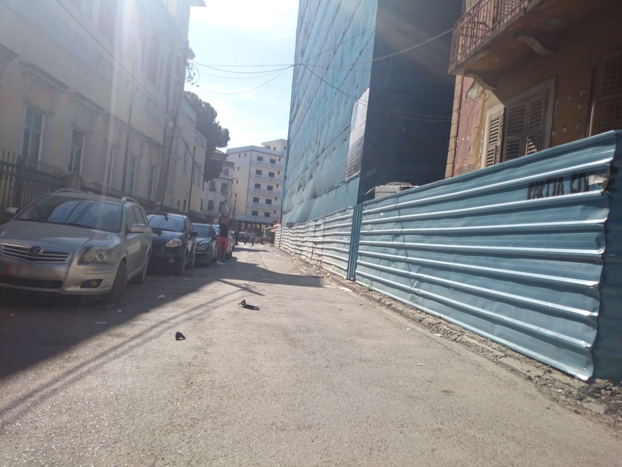 Street view near Nase byvanie My aparteme t, Tirana — © malenki (CC BY-SA · Mapillary)
