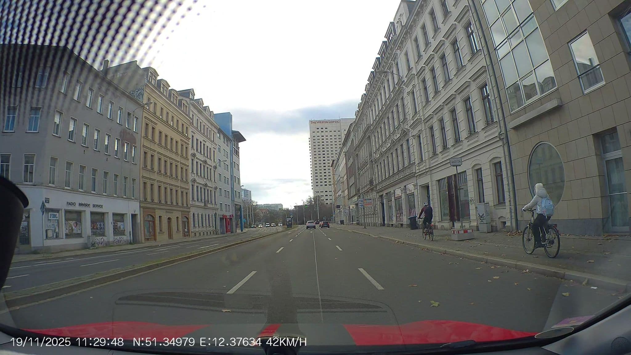 Street view near Art Hotel City Leipzig, Leipzig — © AR88 (CC BY-SA · Mapillary)