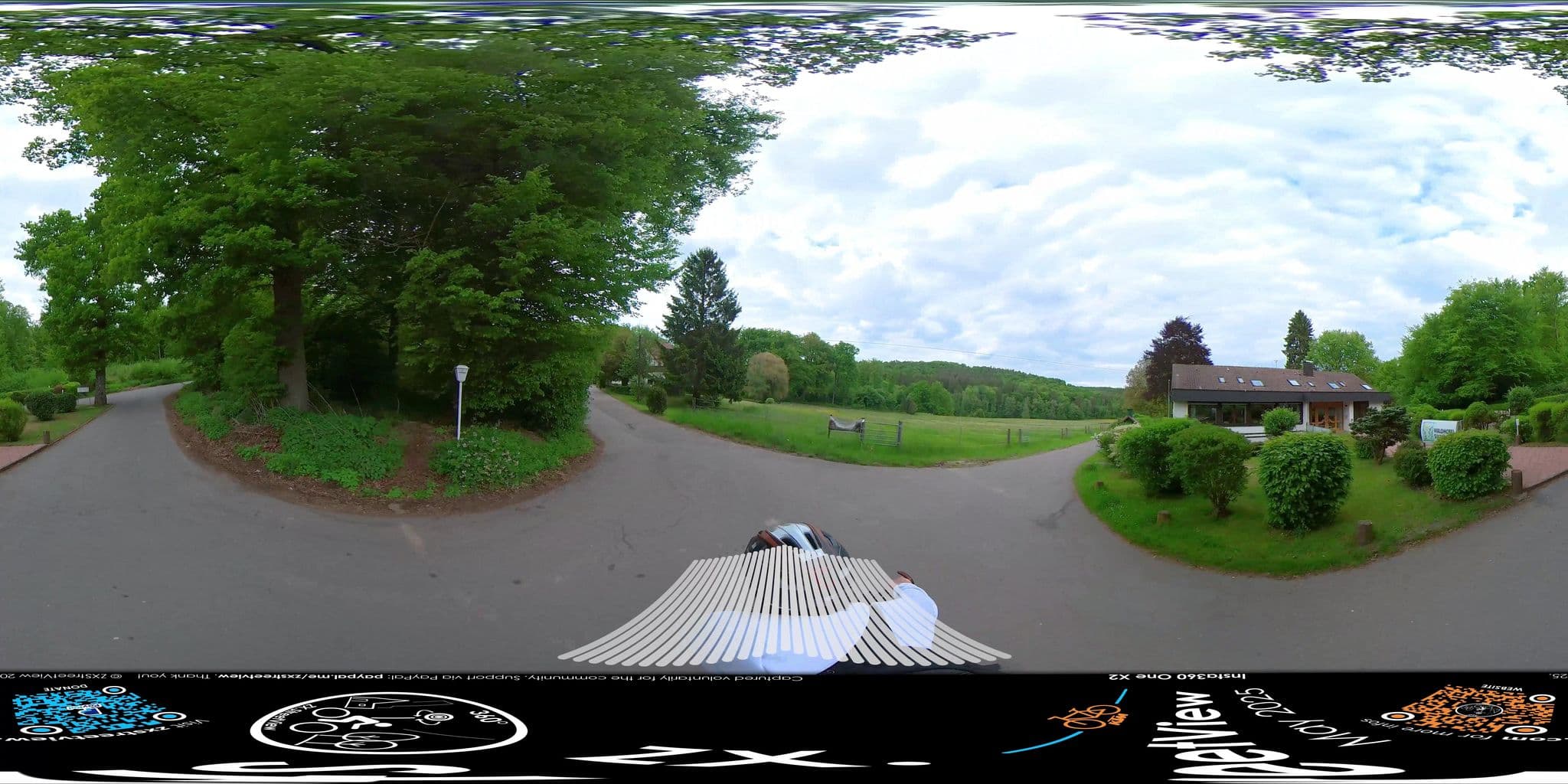 Street view near Waldhotel Sulzbach, Steinenbronn — © ZXStreetview (CC BY-SA · Mapillary)