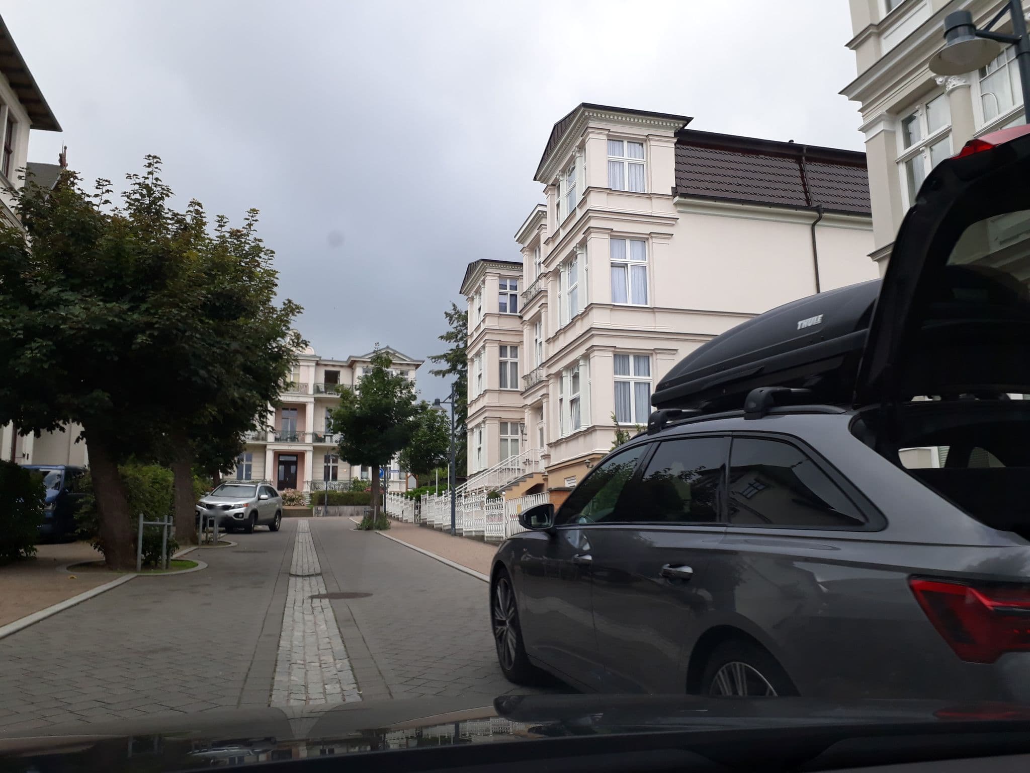 Street view near Villa Ahlbeck, Seebad Heringsdorf