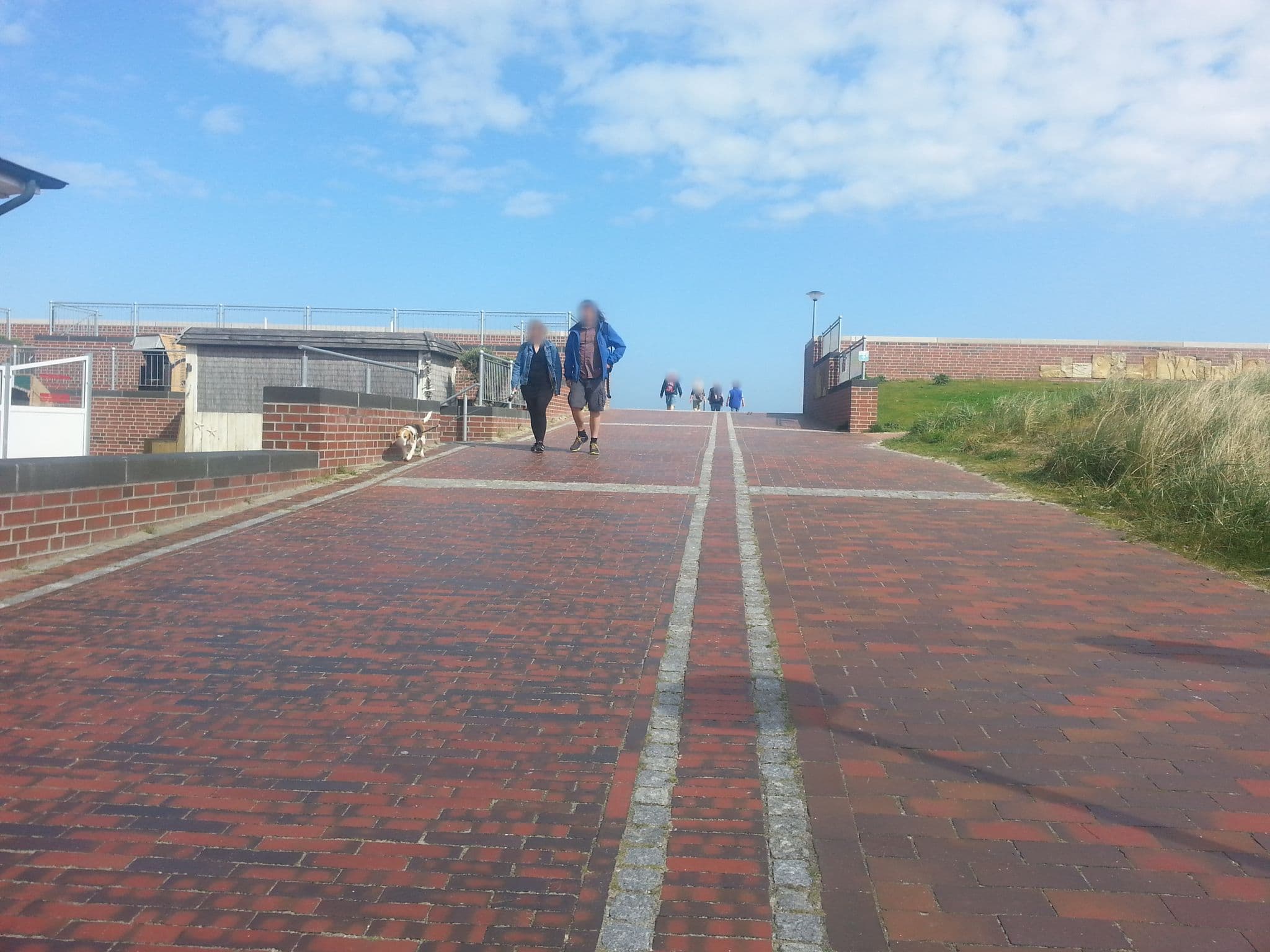Street view near Strandvilla Christine, Langeoog