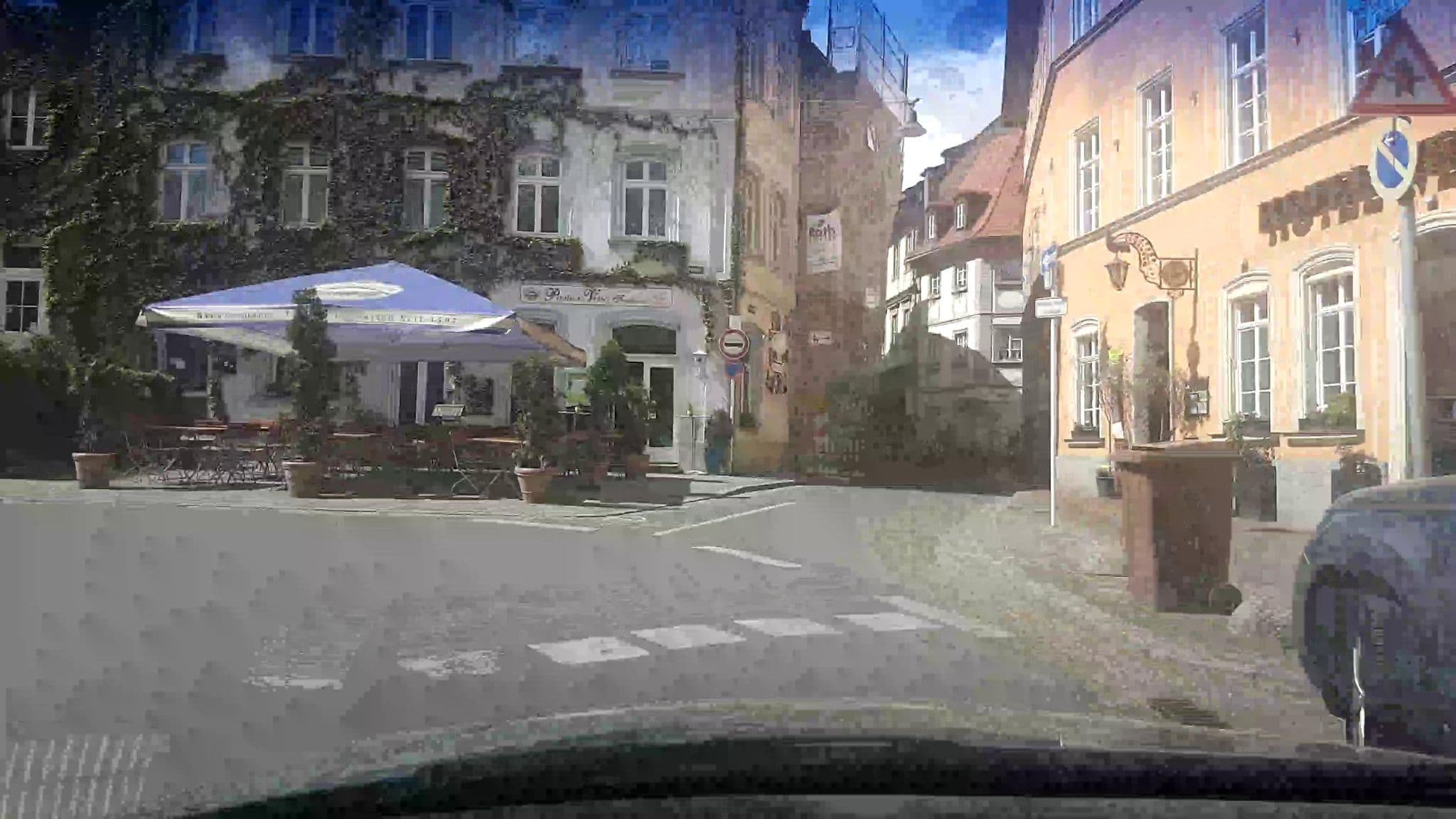 Street view near Altstadt Hotel Weierich, Bamberg — © r66 (CC BY-SA · Mapillary)