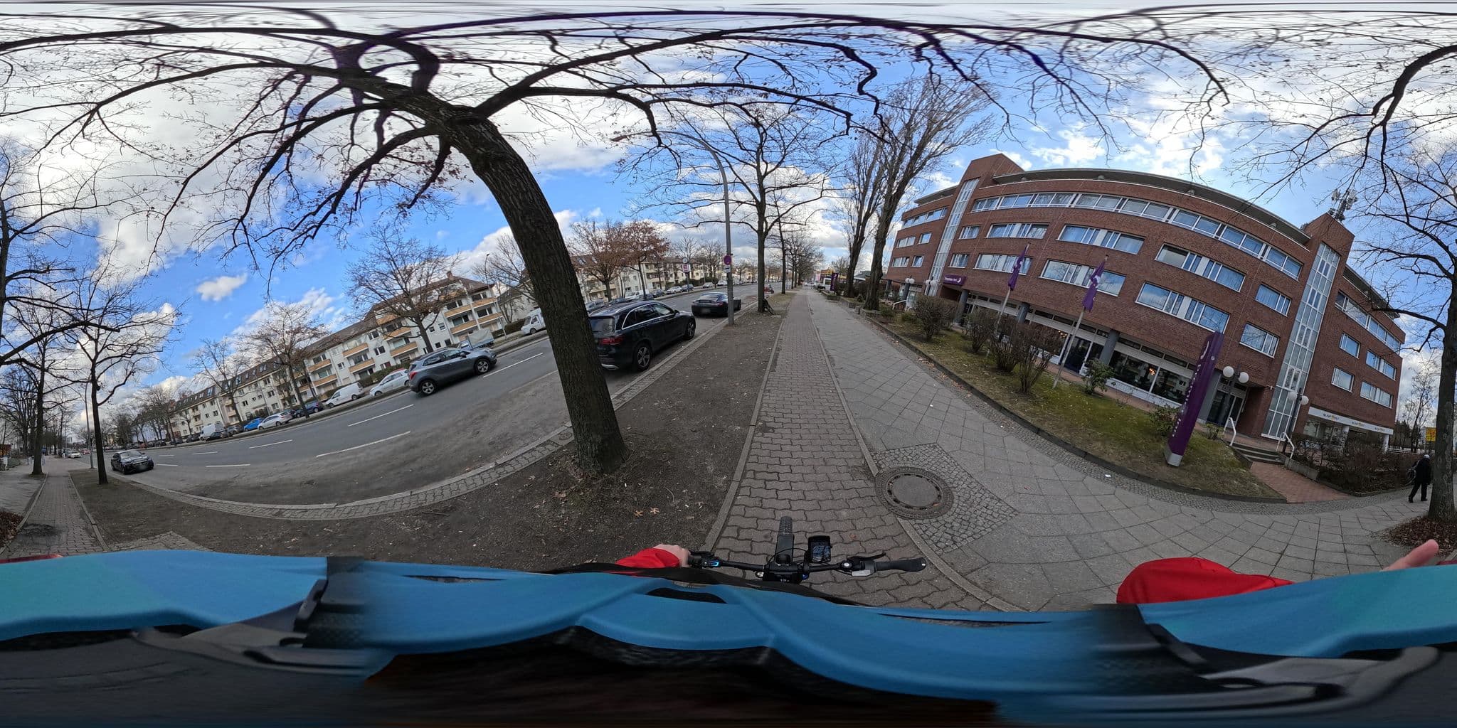 Street view near Premier Inn Berlin City Süd Hotel, Gropiusstadt — © Zkwosch (CC BY-SA · Mapillary)