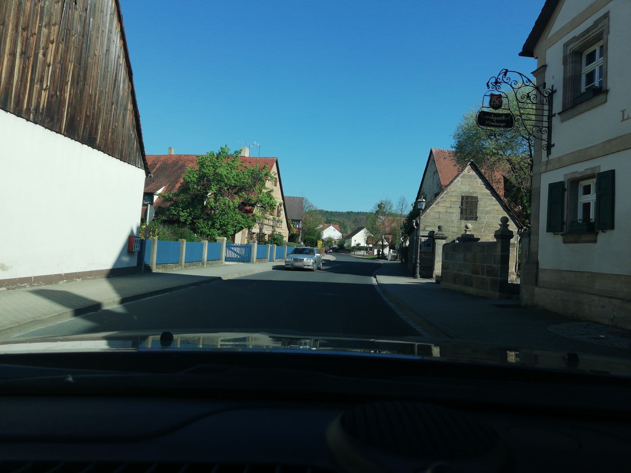 Street view near Landgasthof Mörsbergei, Bubenreuth — © smiley269 (CC BY-SA · Mapillary)