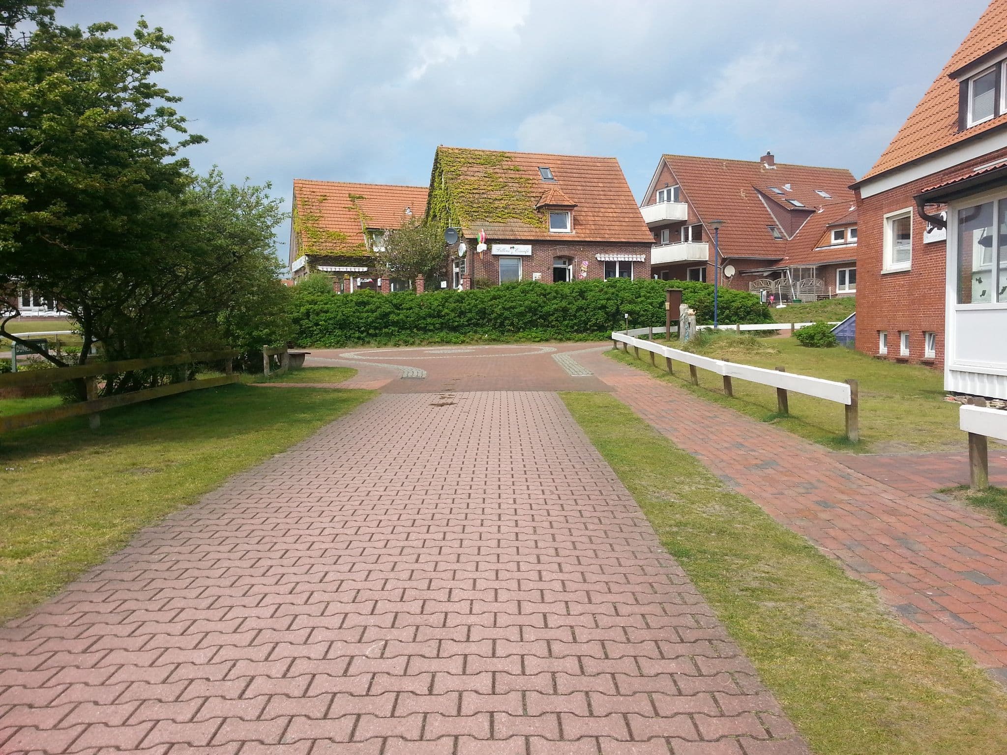 Street view near Surferhus, Langeoog