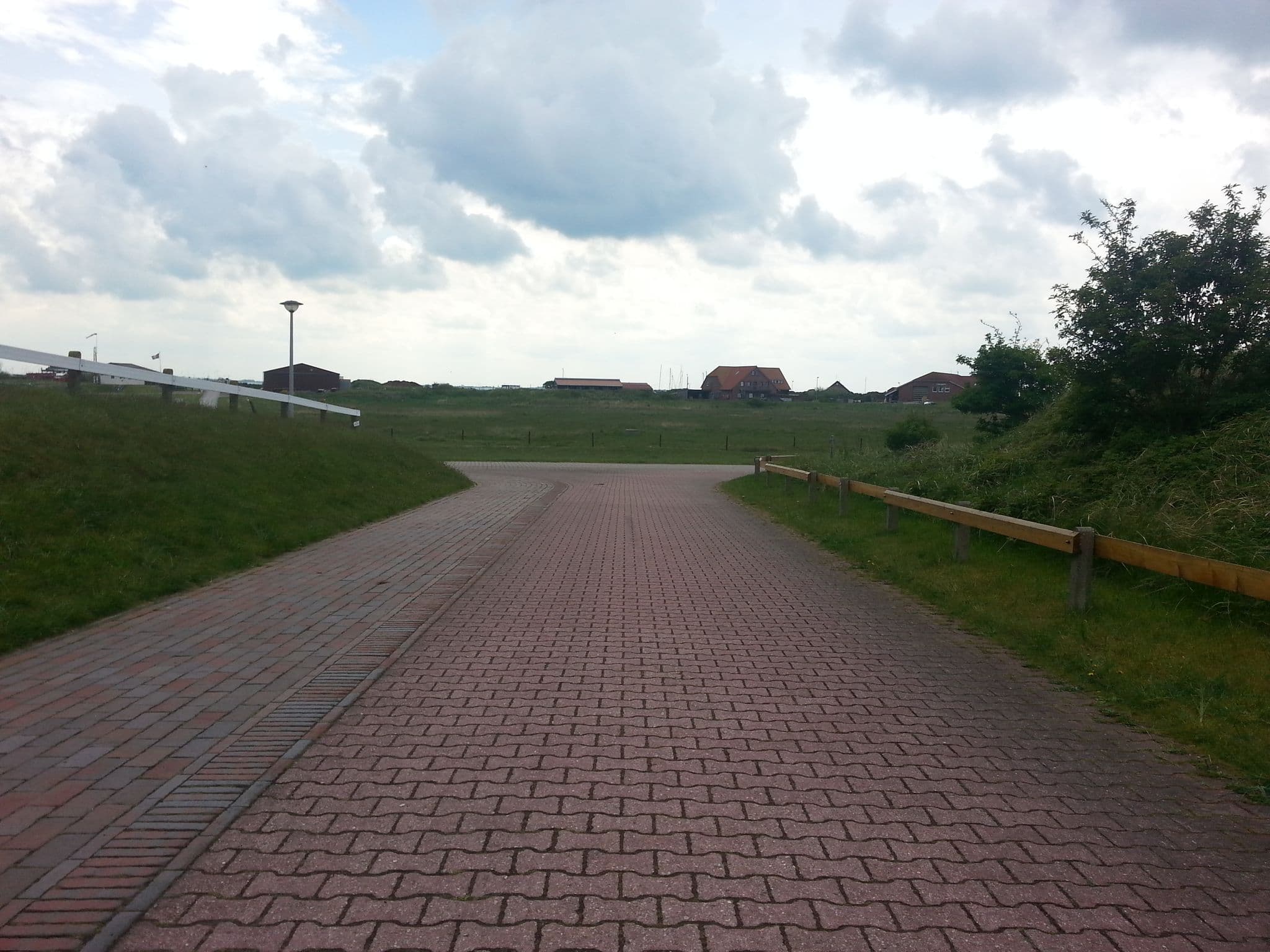 Street view near Pension Lottmann, Langeoog