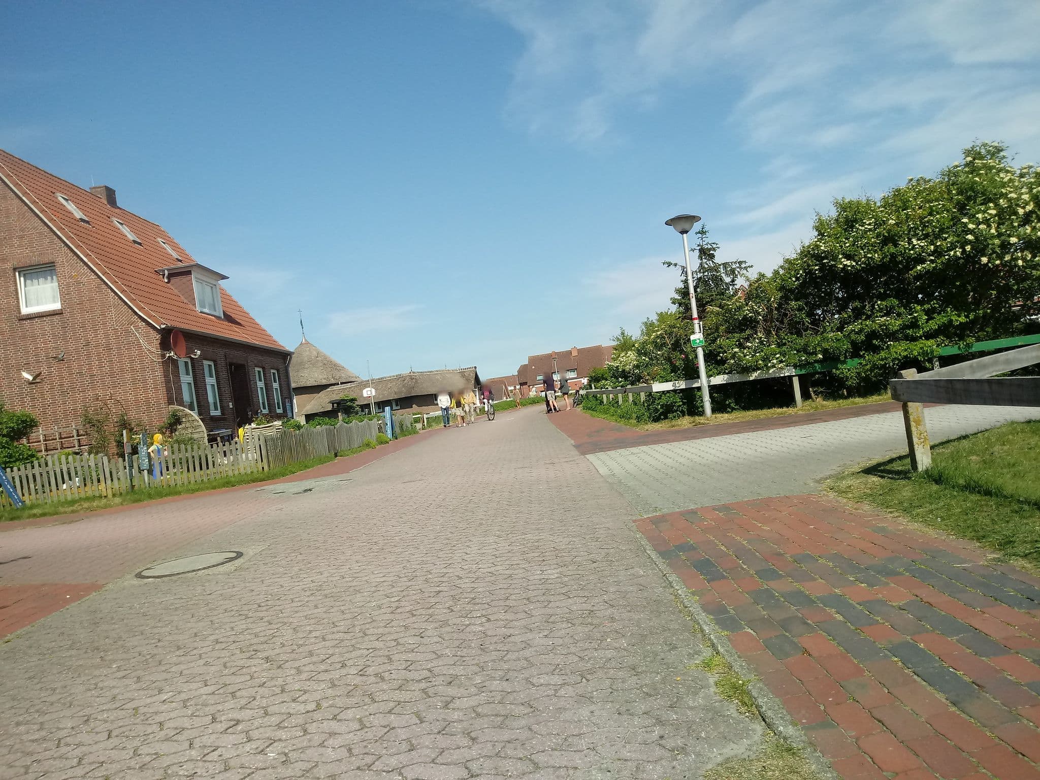 Street view near Haus Sonnenschein, Langeoog