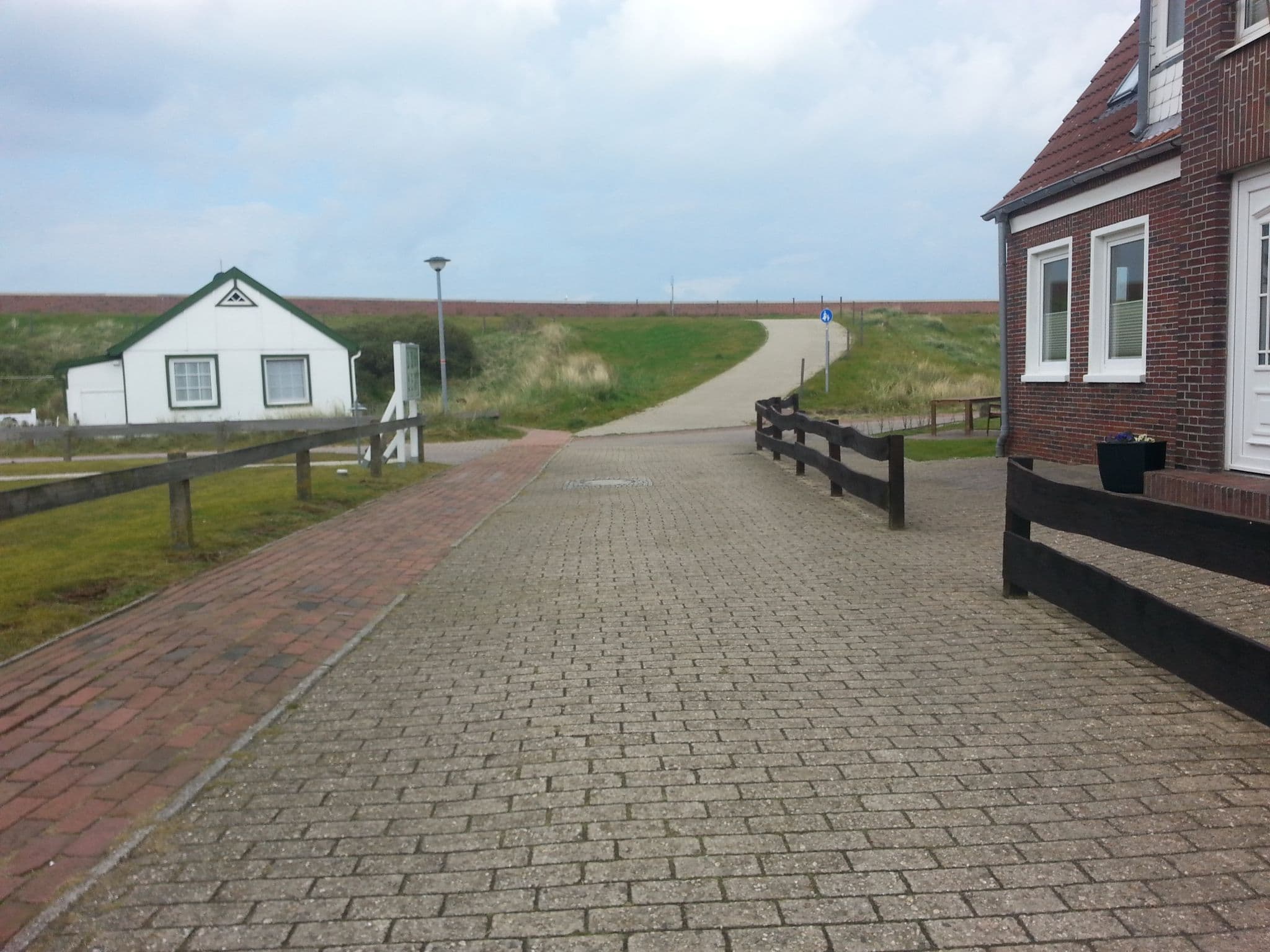Street view near Haus Deichgraf, Langeoog