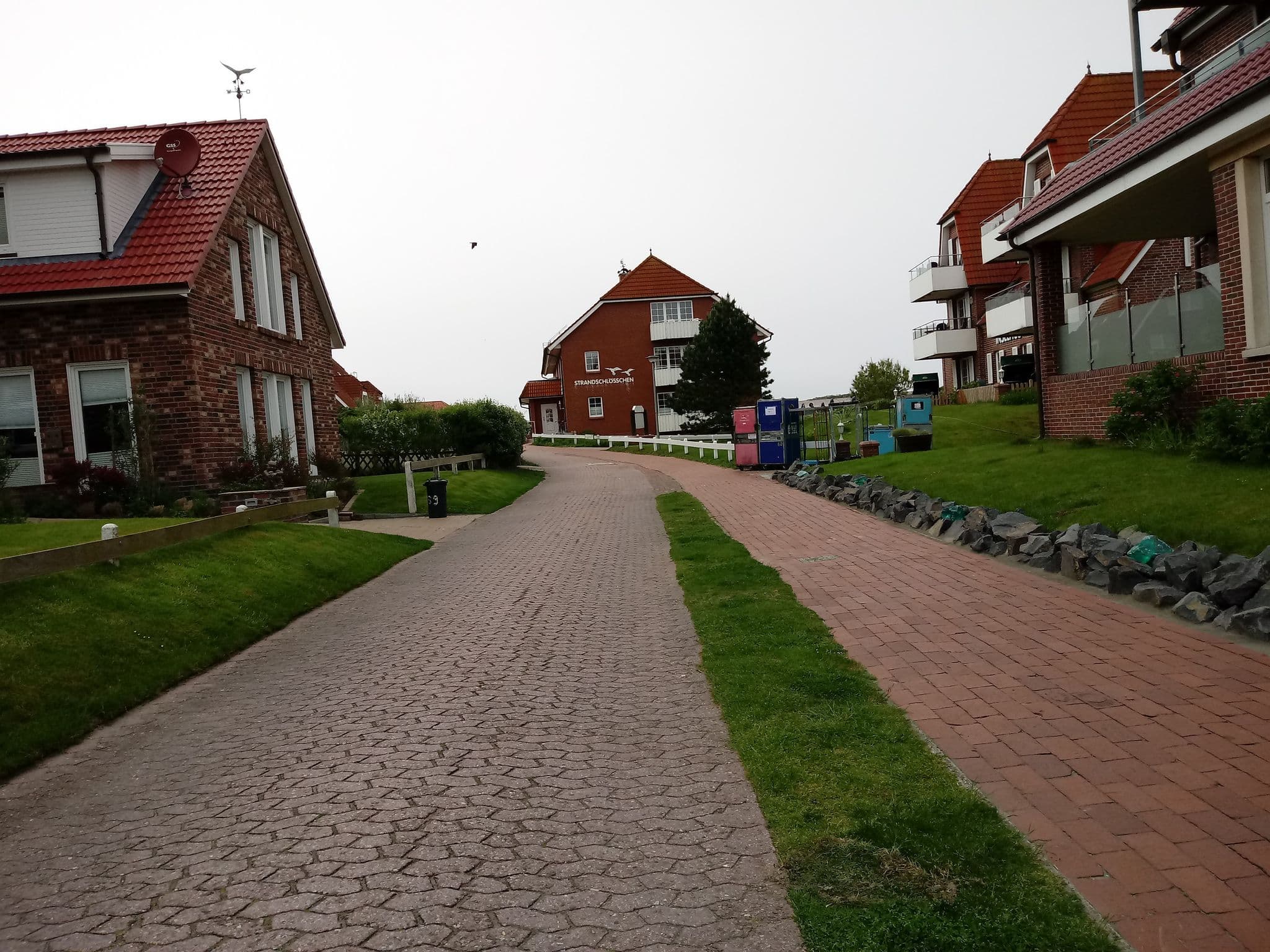 Street view near Hotel Strandburg, Langeoog