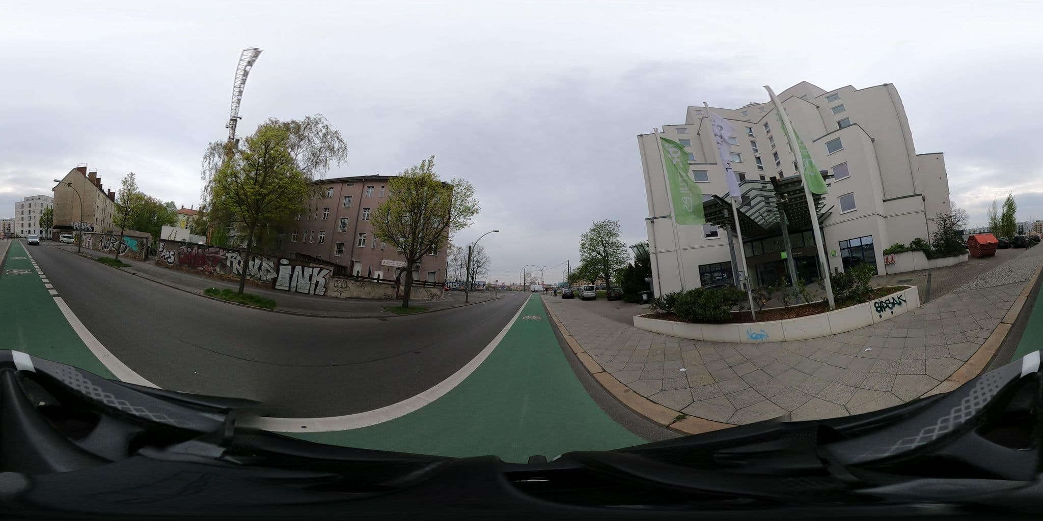 Street view near ibis Styles Berlin Treptow, Niederschöneweide — © stefanhrt (CC BY-SA · Mapillary)