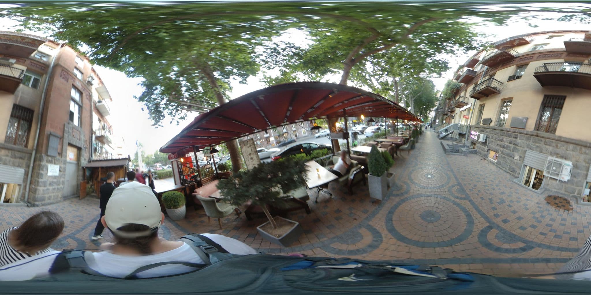 Street view near Nalbandyan Apartment, Kentron — © vlivyur (CC BY-SA · Mapillary)
