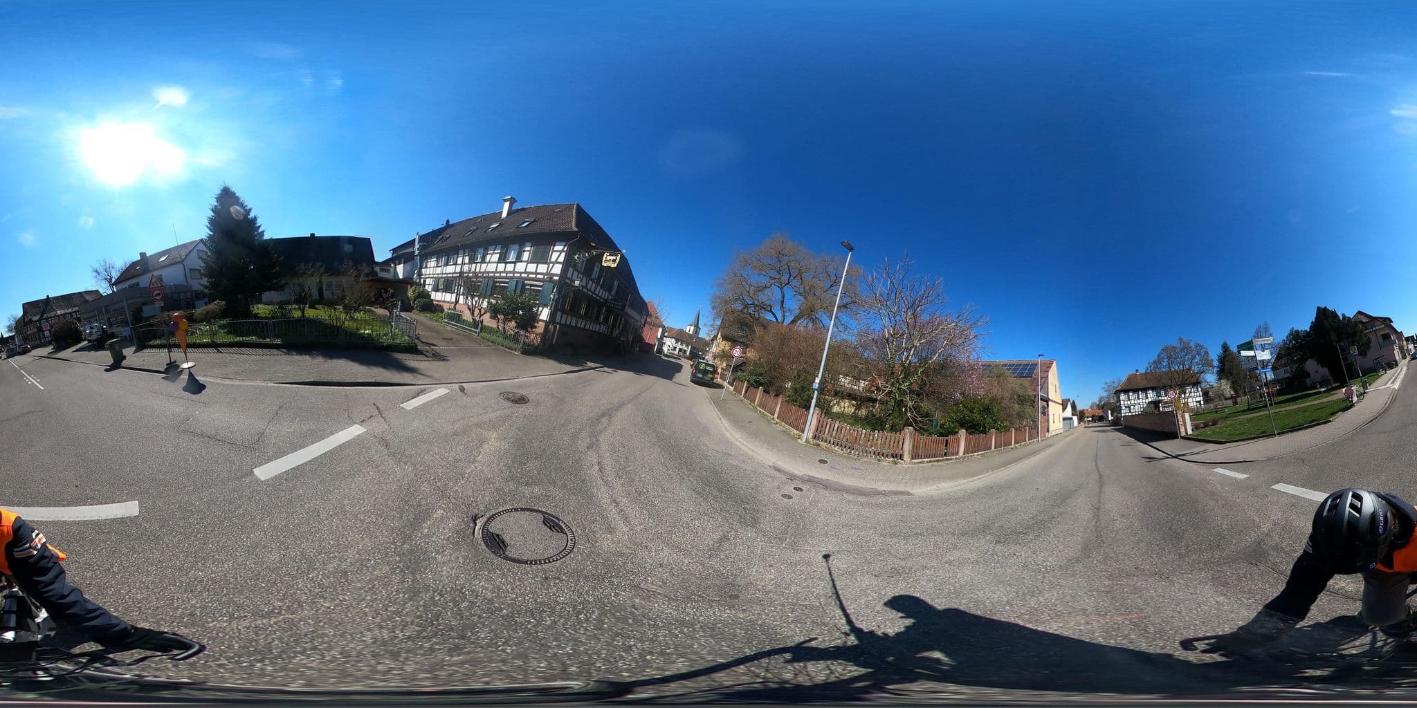 Street view near Ochsen, Kork — © RadNETZ (CC BY-SA · Mapillary)