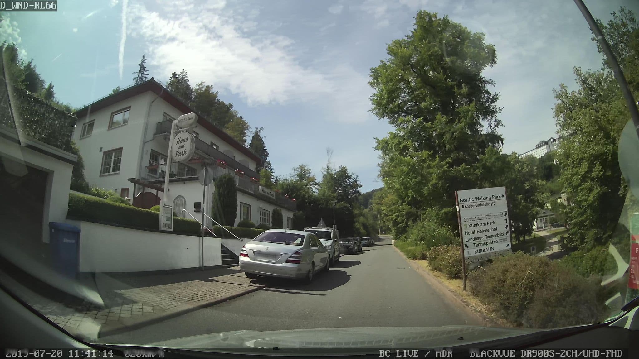 Street view near Haus am Park, Bad Schwalbach — © mapcreator (CC BY-SA · Mapillary)