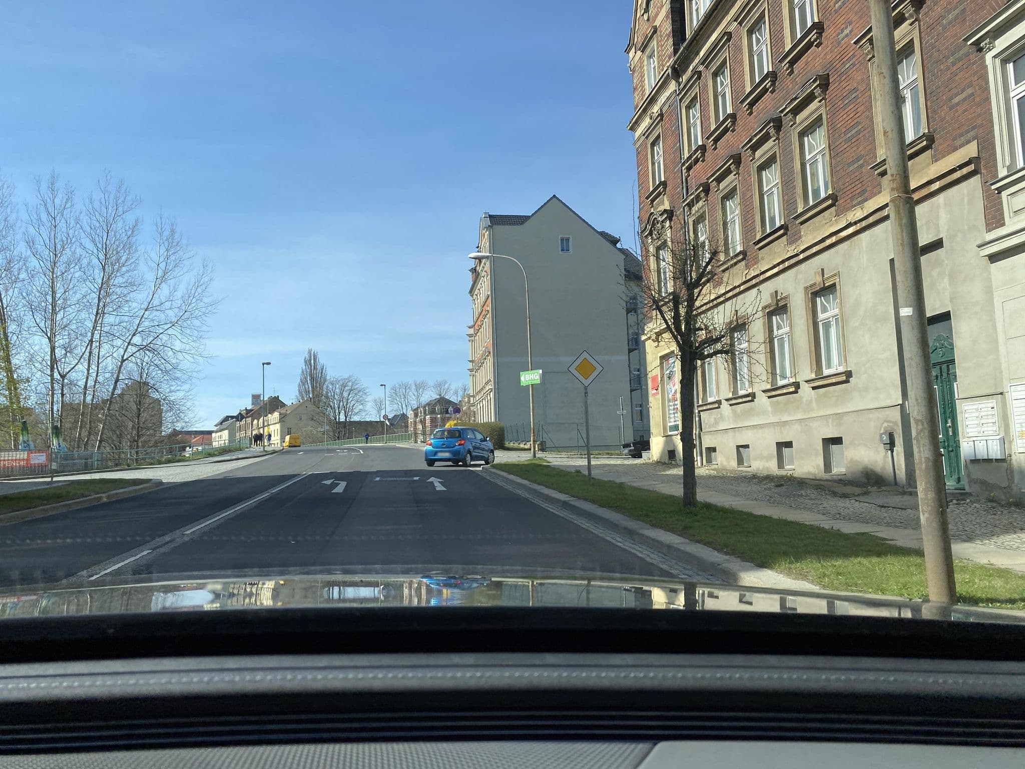 Street view near Hotel Stadt Löbau, Löbau — © autobahn42 (CC BY-SA · Mapillary)