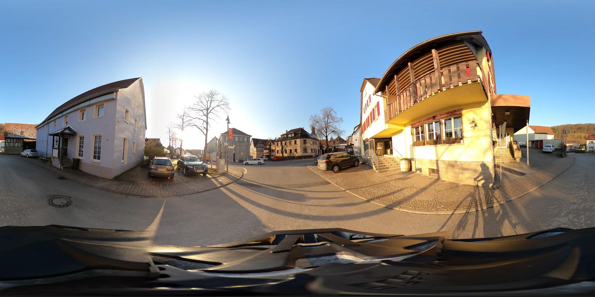 Street view near Gästehaus in der Brückenstraße, Jagsthausen — © artemis (CC BY-SA · Mapillary)