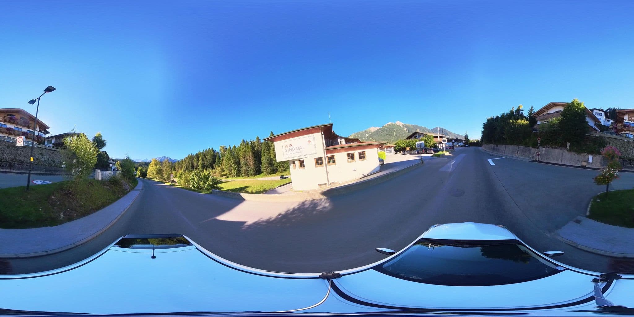 Street view near Haus Sonja, Seefeld in Tirol