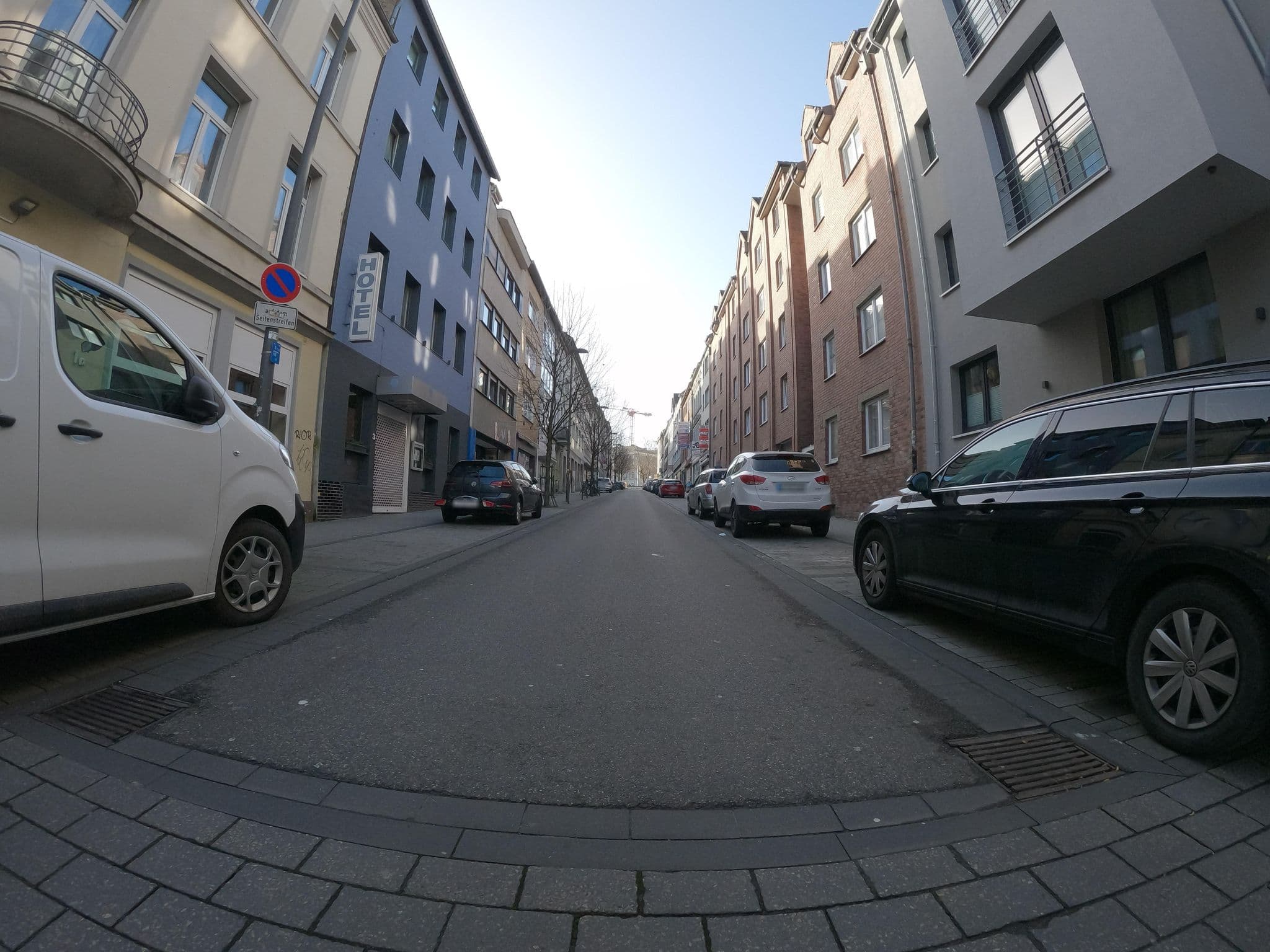 Street view near bensons hotel, Aachen — © FahrradstadtAachen (CC BY-SA · Mapillary)