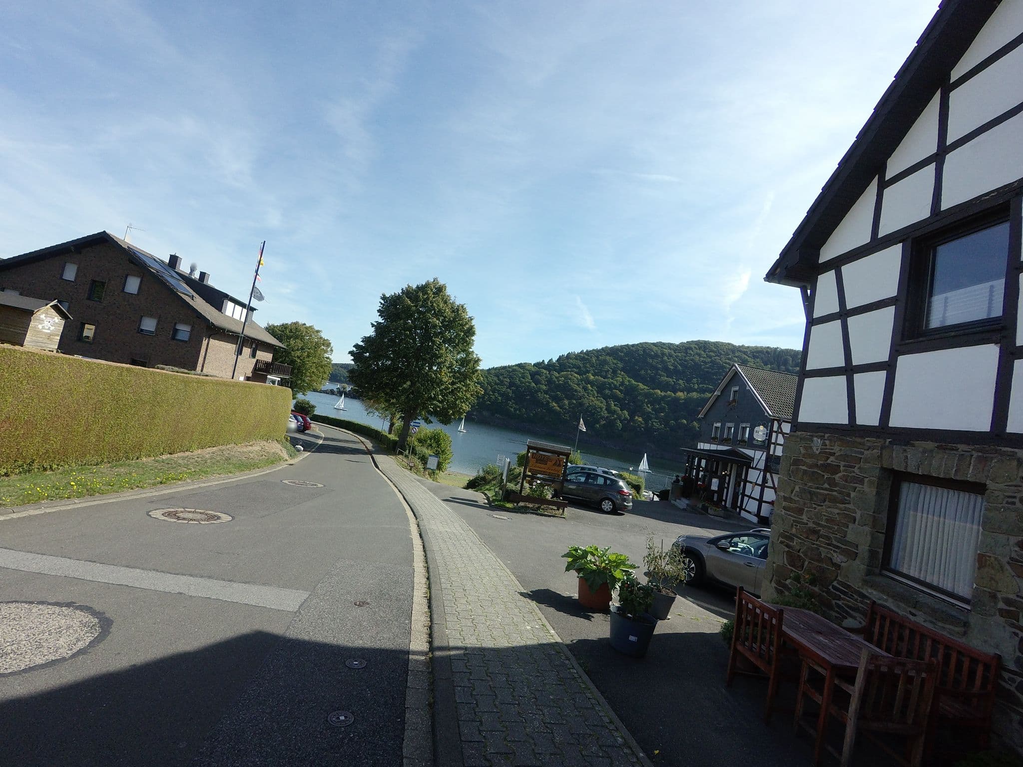 Street view near Zum Kleinen Seehof, Heimbach — © madel (CC BY-SA · Mapillary)