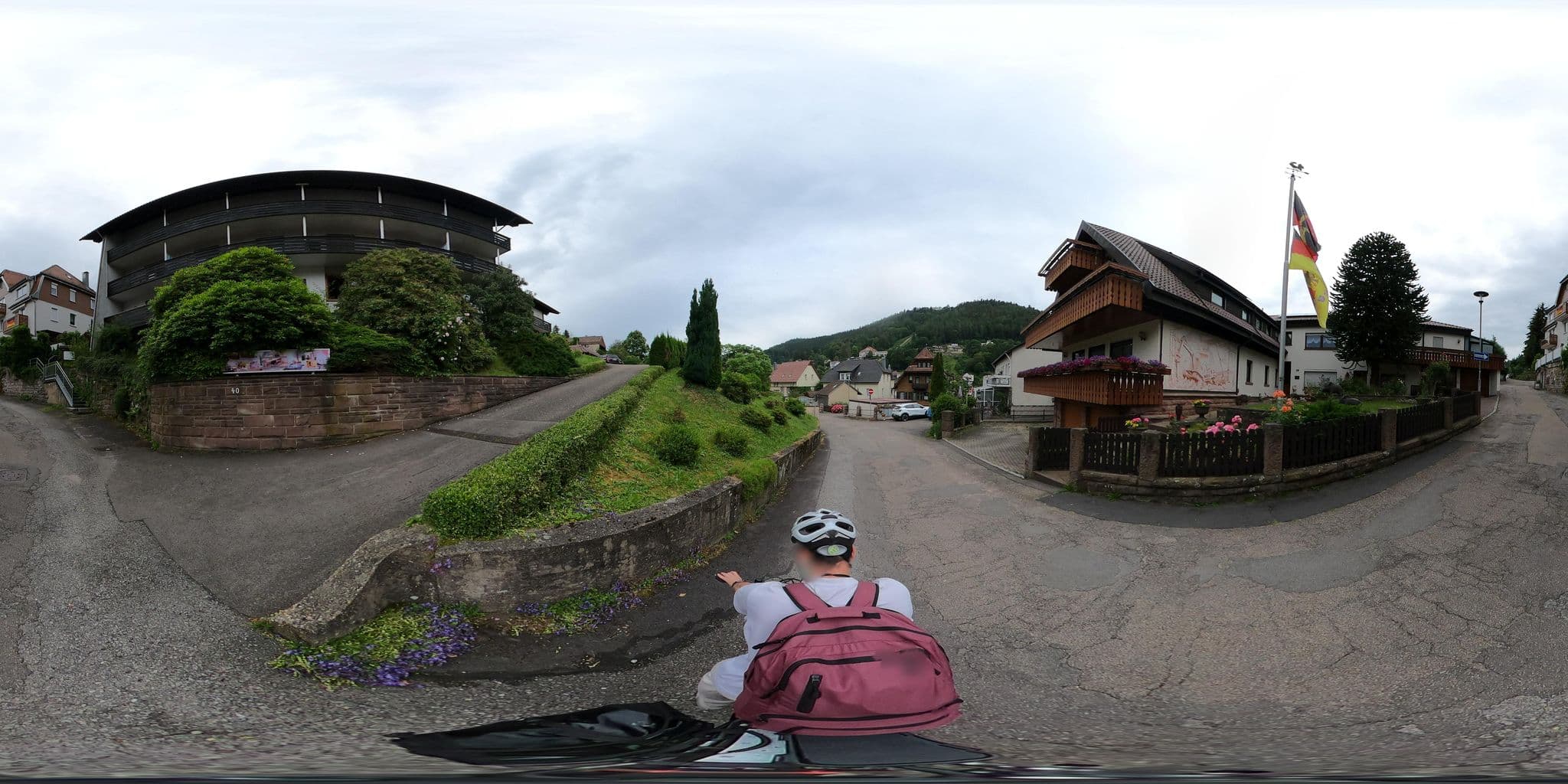 Street view near Schwarzwald Panorama, Bad Wildbad — © Planungsgesellschaft_RV-K (CC BY-SA · Mapillary)