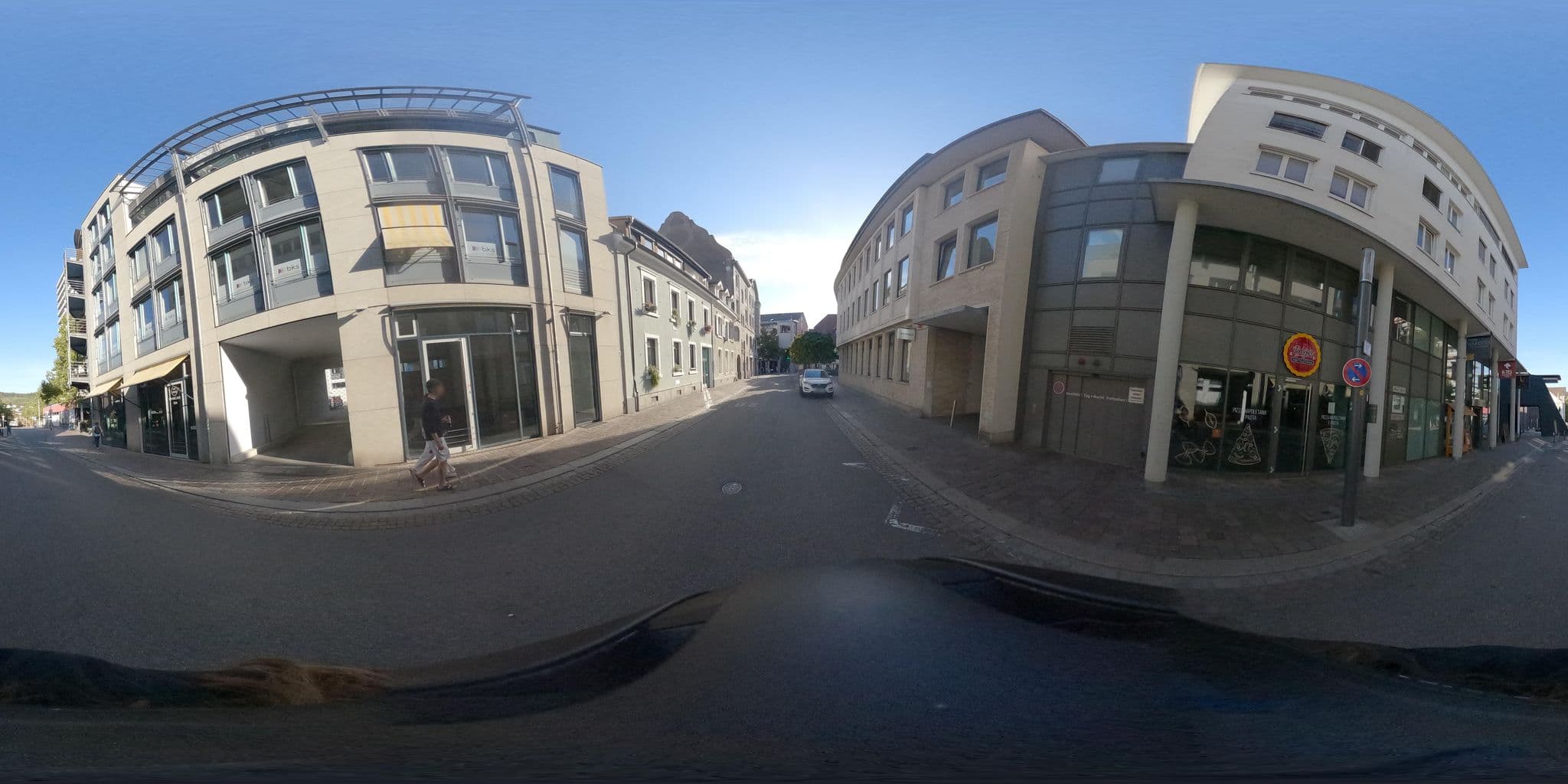 Street view near Mariotto am Burghof, Lörrach — © fmc_Mlvln (CC BY-SA · Mapillary)