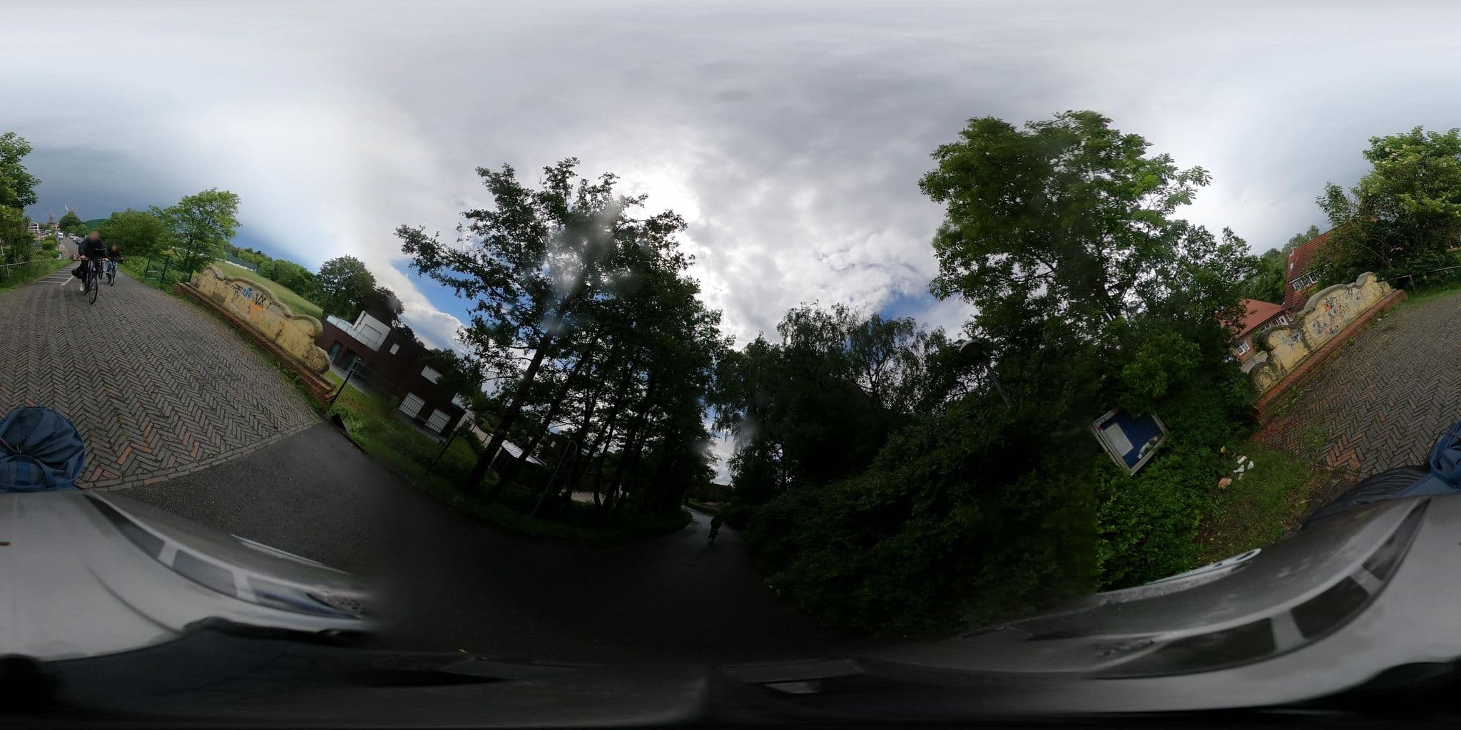 Street view near DKV Station, Norden — © JHecht (CC BY-SA · Mapillary)