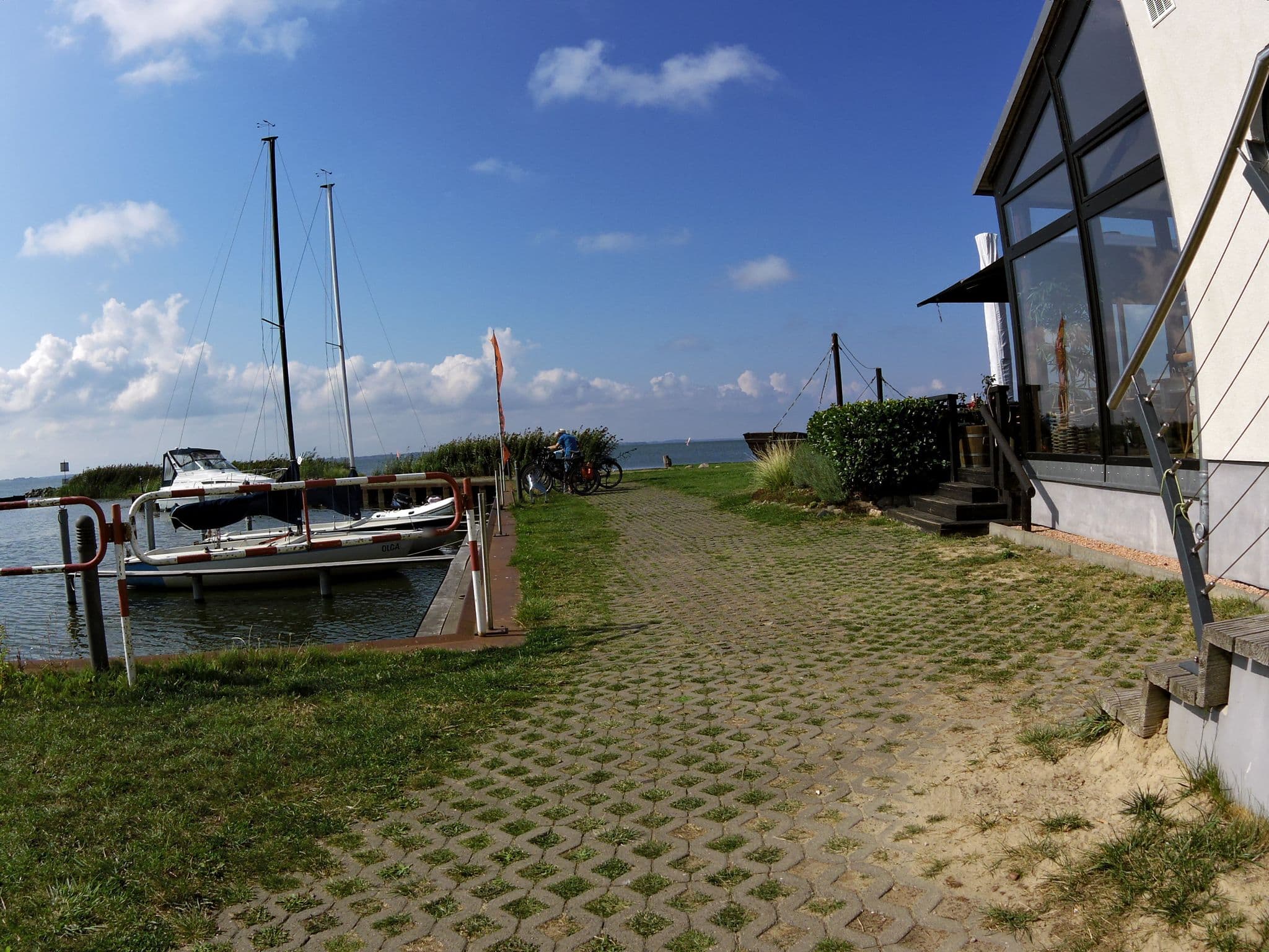 Street view near Cafe Knatter, Loddin — © zoegglmeyr (CC BY-SA · Mapillary)