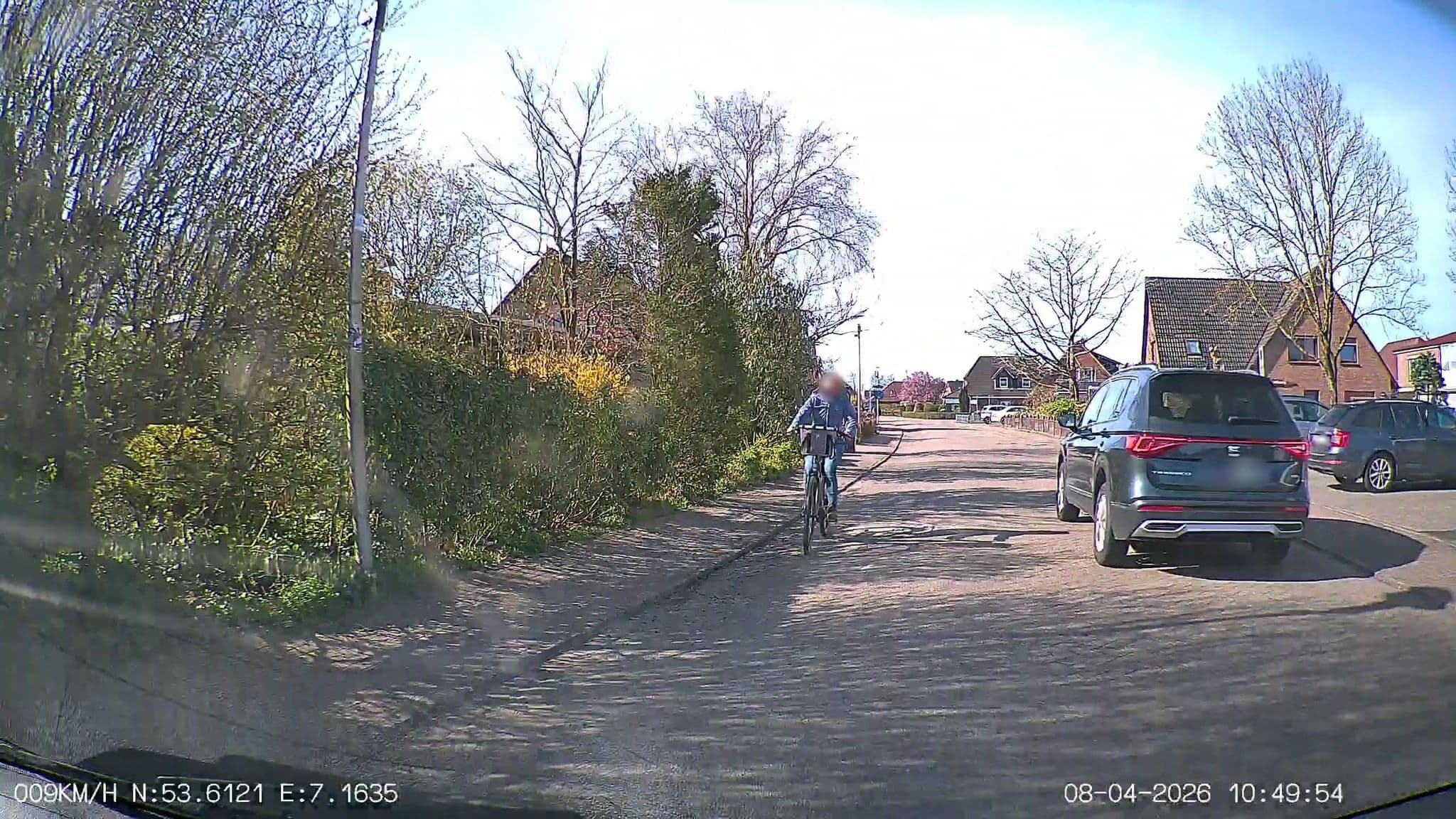 Street view near Wind und Meer, Norddeich
