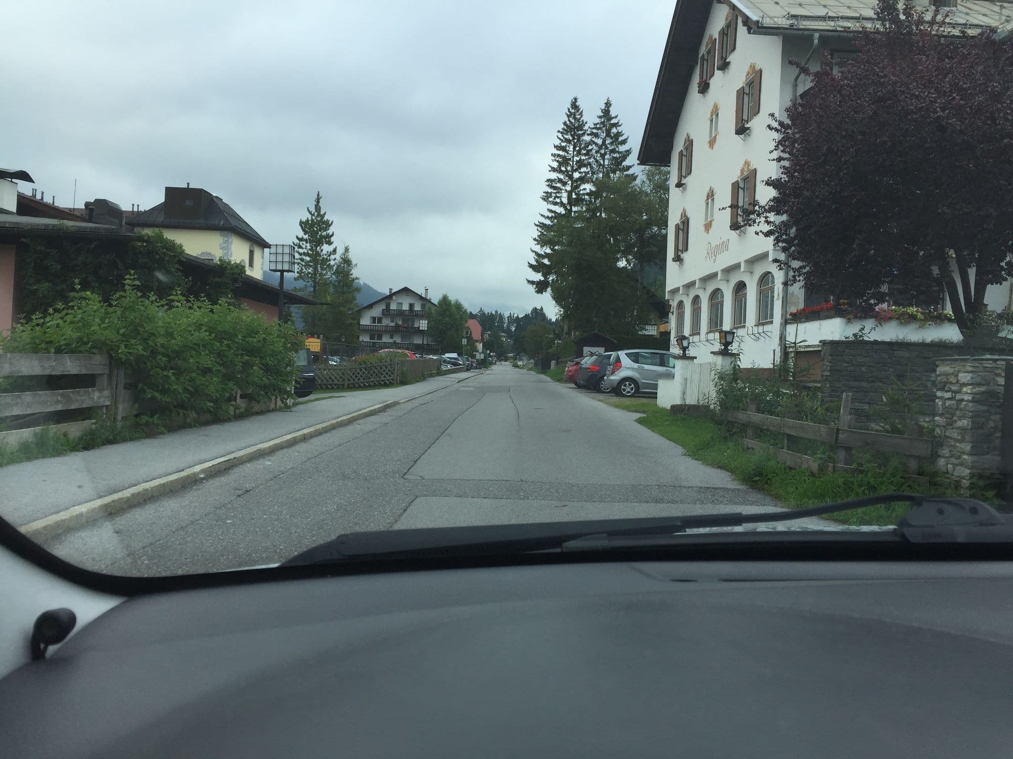 Street view near Hotel Gotthard, Seefeld in Tirol