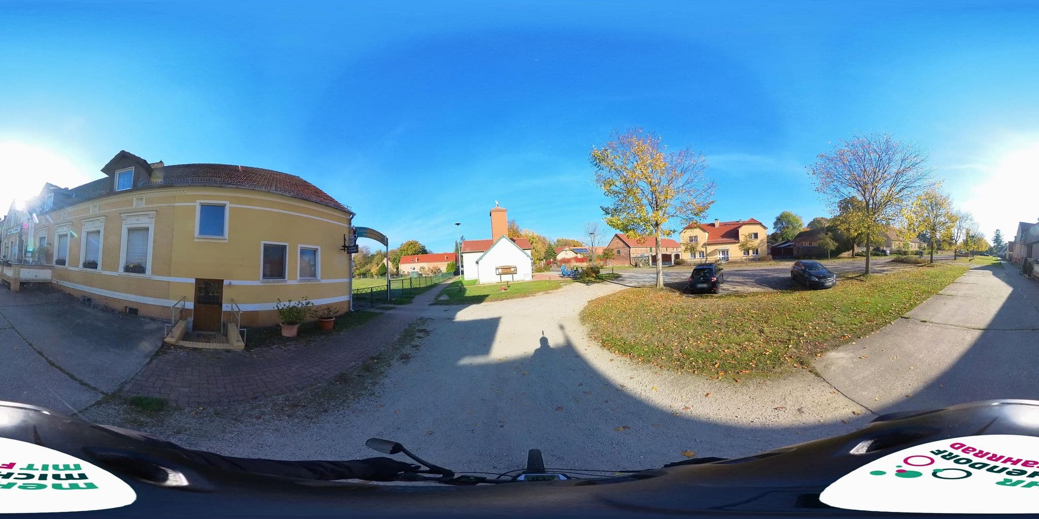 Street view near Landhaus "Zu Stücken", Beelitz — © hARTwig (CC BY-SA · Mapillary)