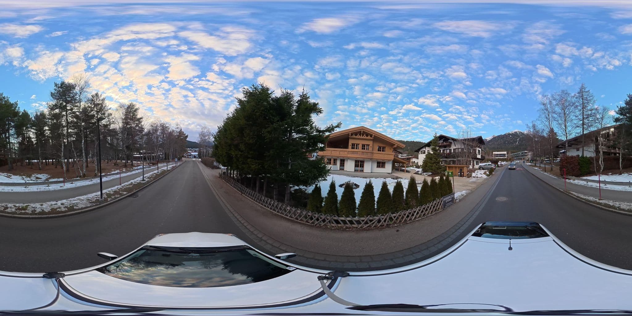 Street view near Haus Sonnensitz, Seefeld in Tirol