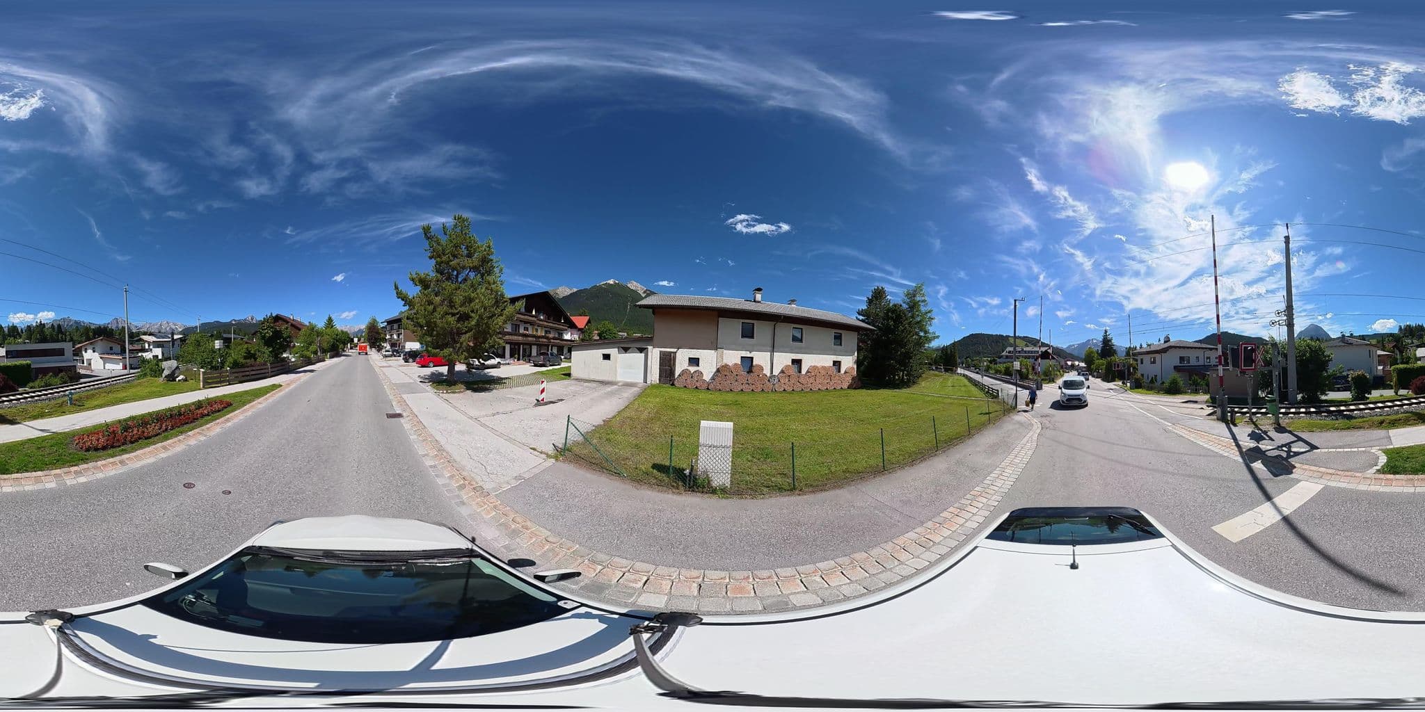 Street view near Hotel Garni Dietrich, Seefeld in Tirol