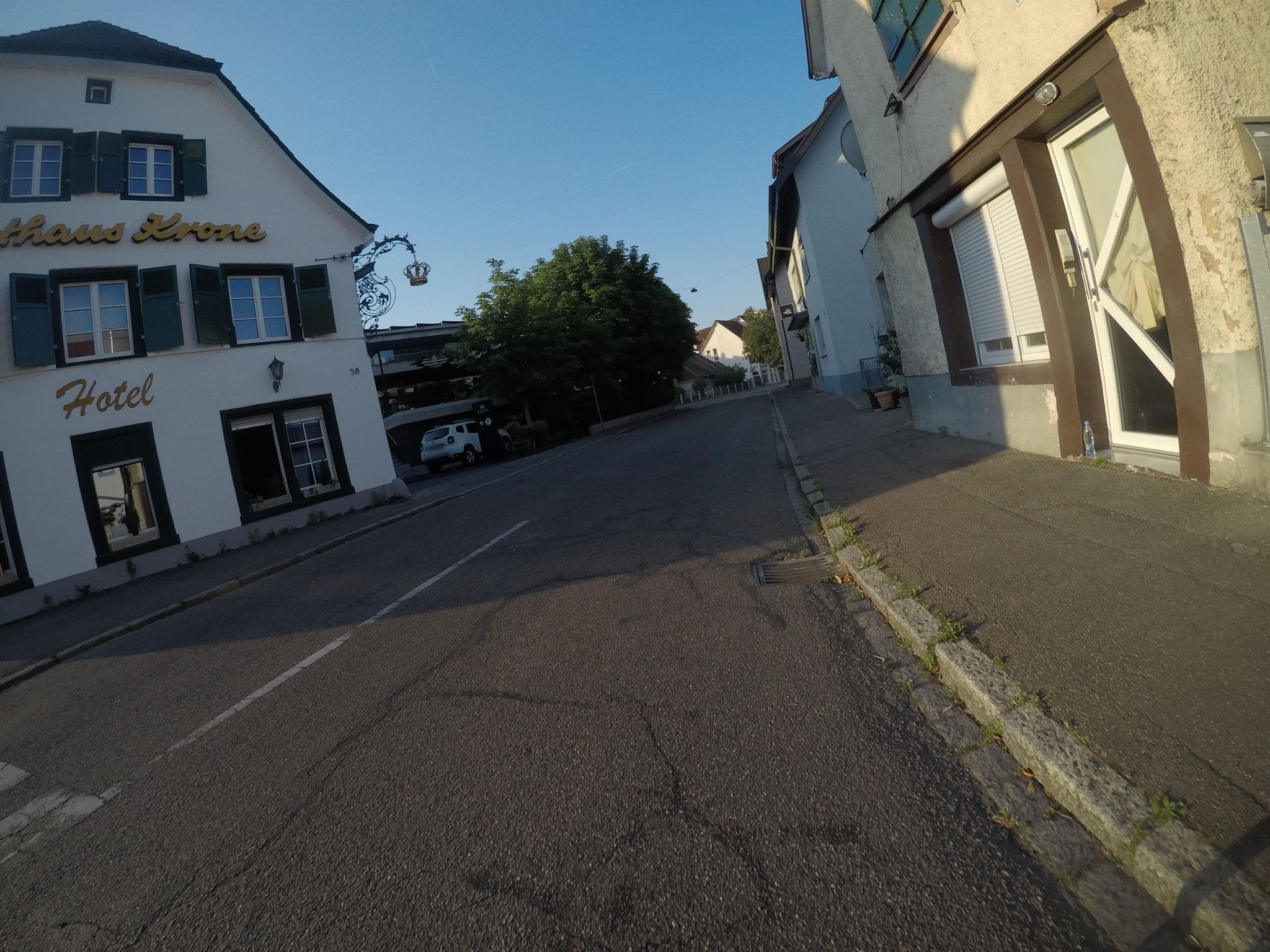 Street view near Gasthaus zur Krone, Weil am Rhein — © mfa (CC BY-SA · Mapillary)