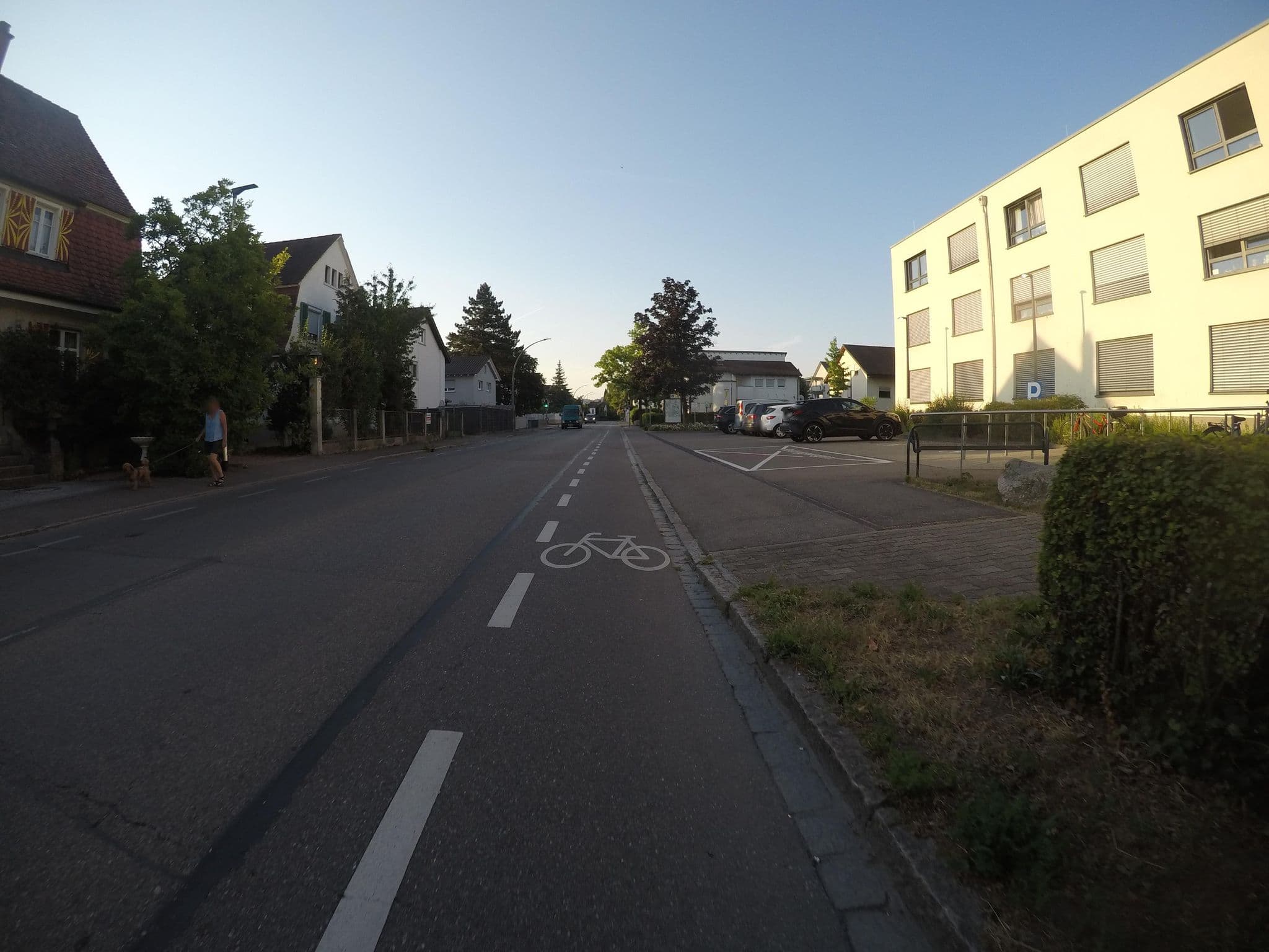 Street view near Pension Zur Rose, Weil am Rhein — © mfa (CC BY-SA · Mapillary)