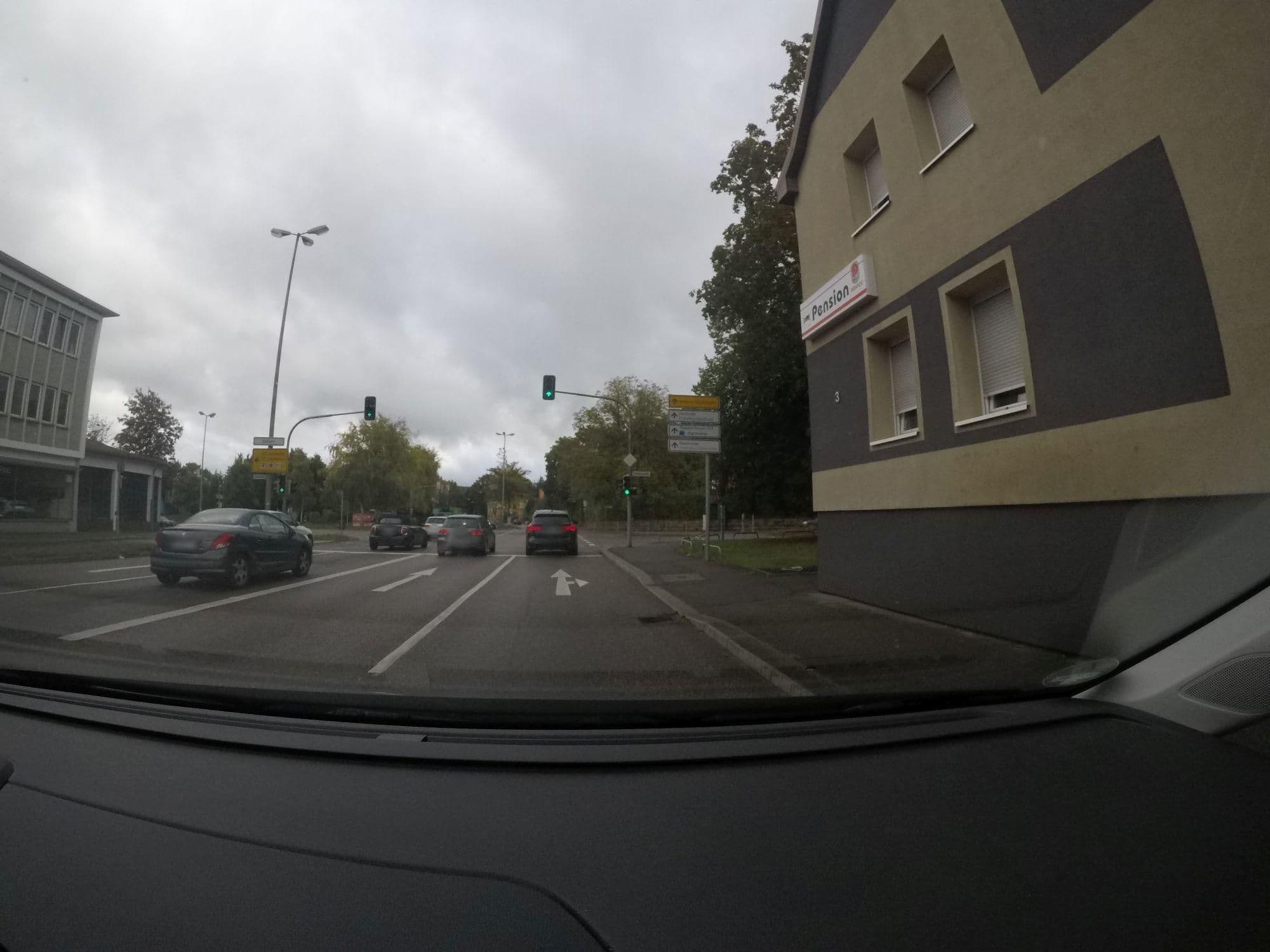 Street view near Pension Arkade, Heilbronn — © ogniretzlab (CC BY-SA · Mapillary)